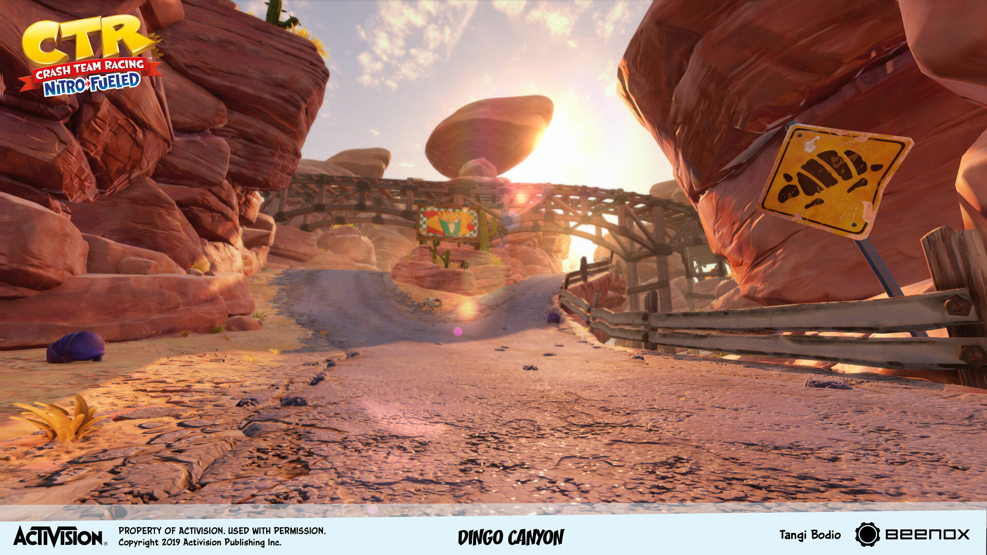 Tangi Bodio Crash Team Racing Dingo Canyon and Out of Time