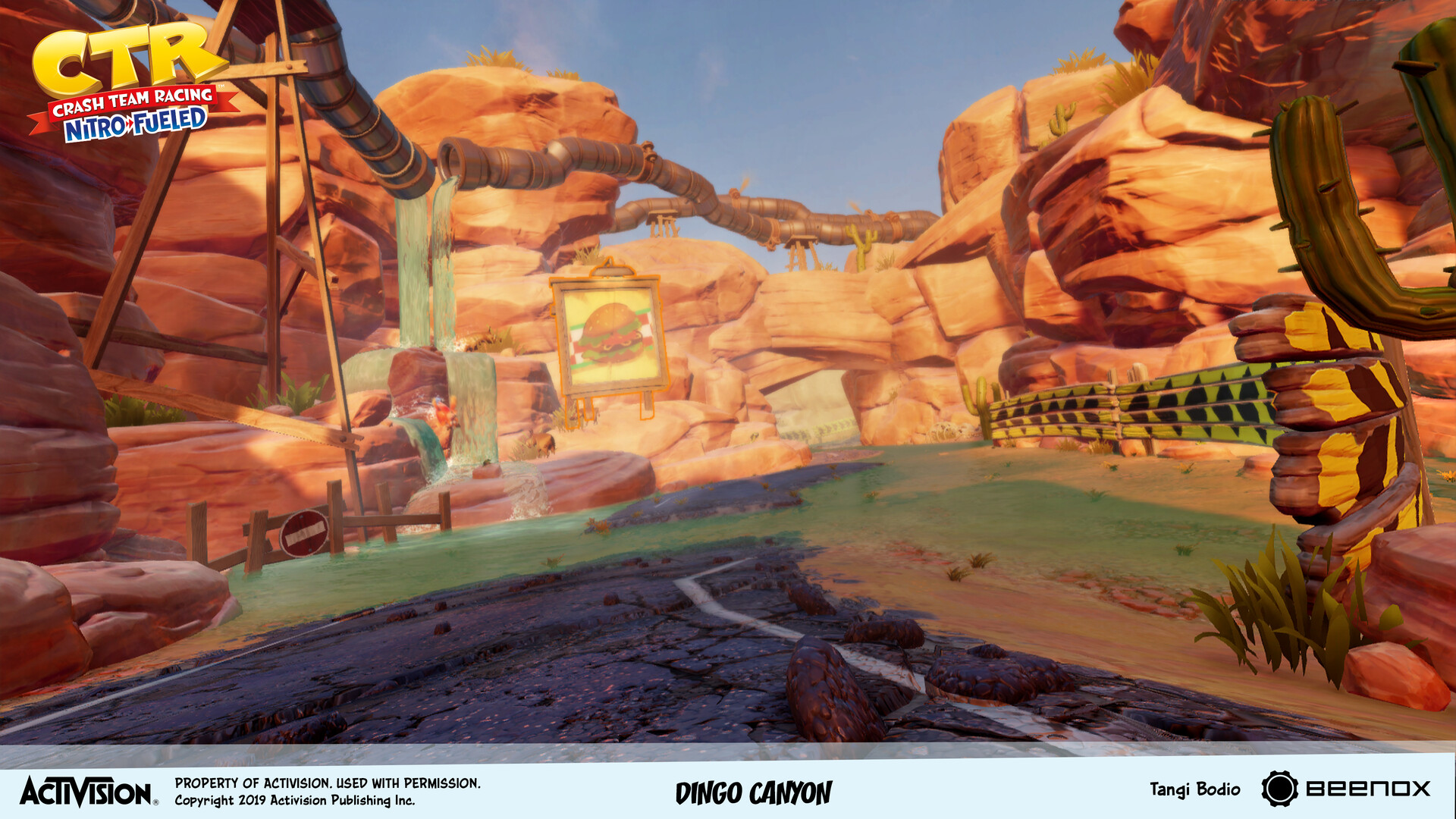 Tangi Bodio Crash Team Racing Dingo Canyon and Out of Time