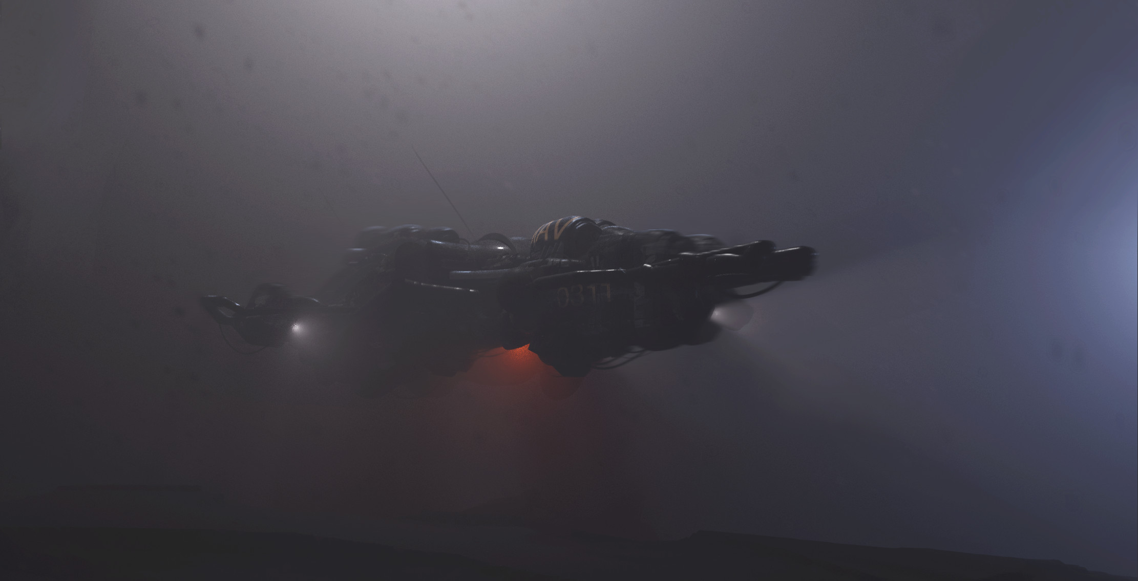 Ship sketch - Scout 0311