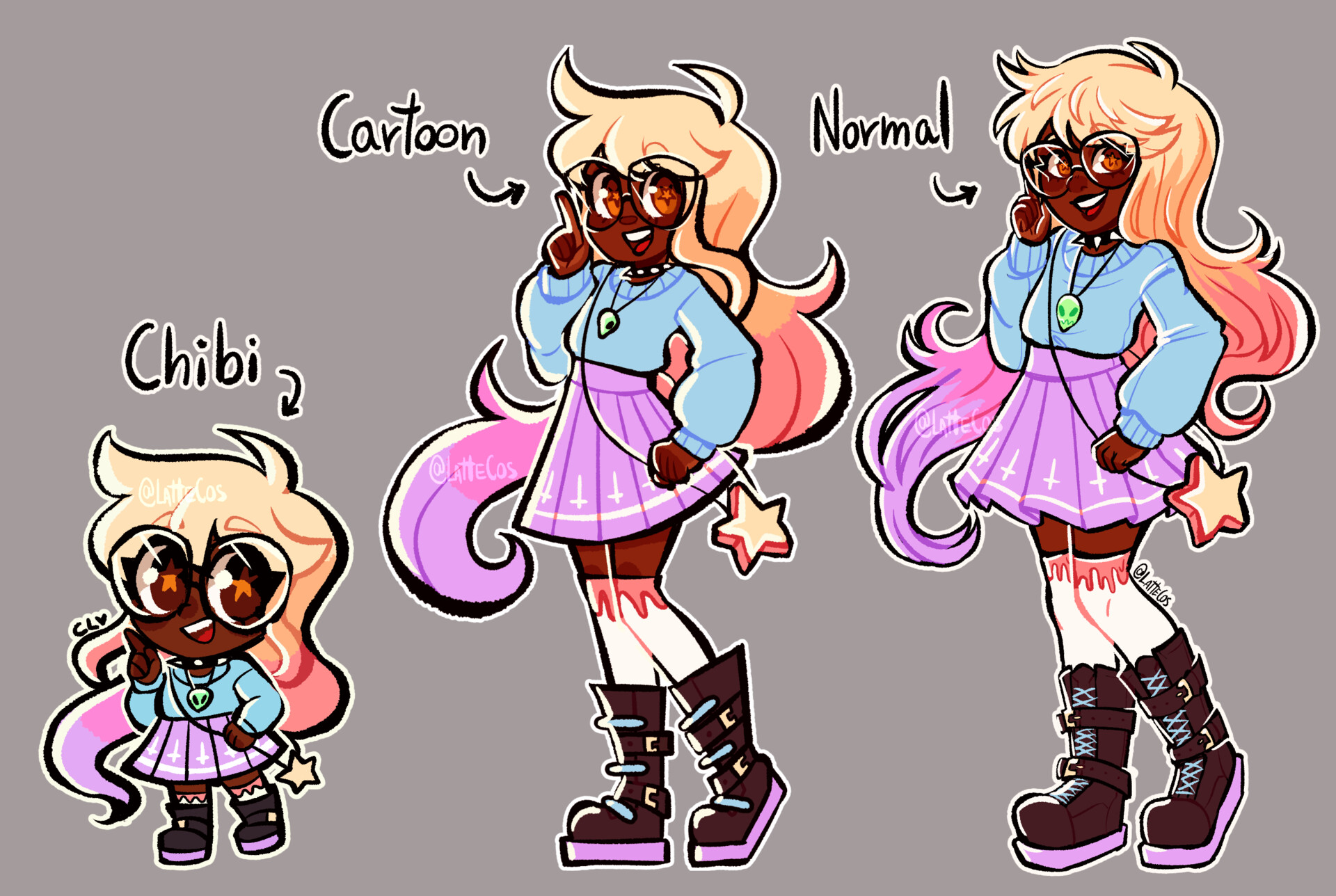 Artstation Character Design Aurora Rosier