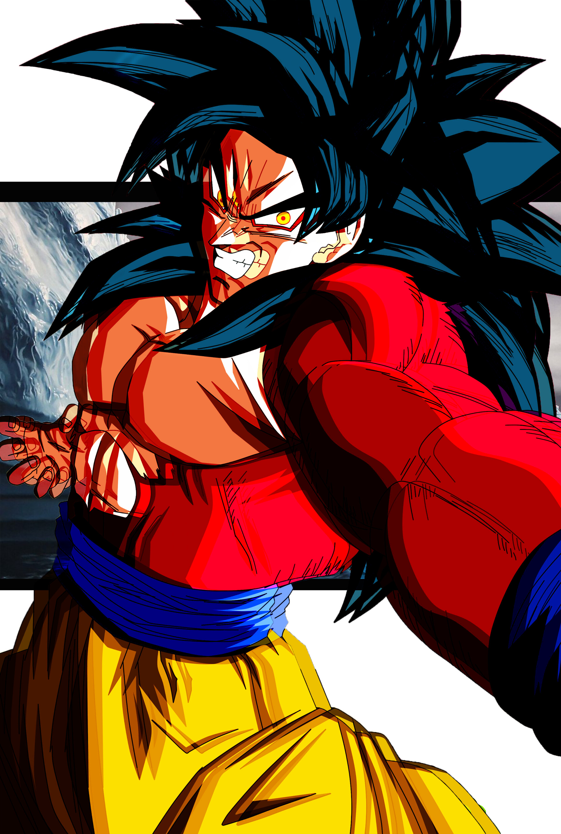 ArtStation - SSJ4 Goku