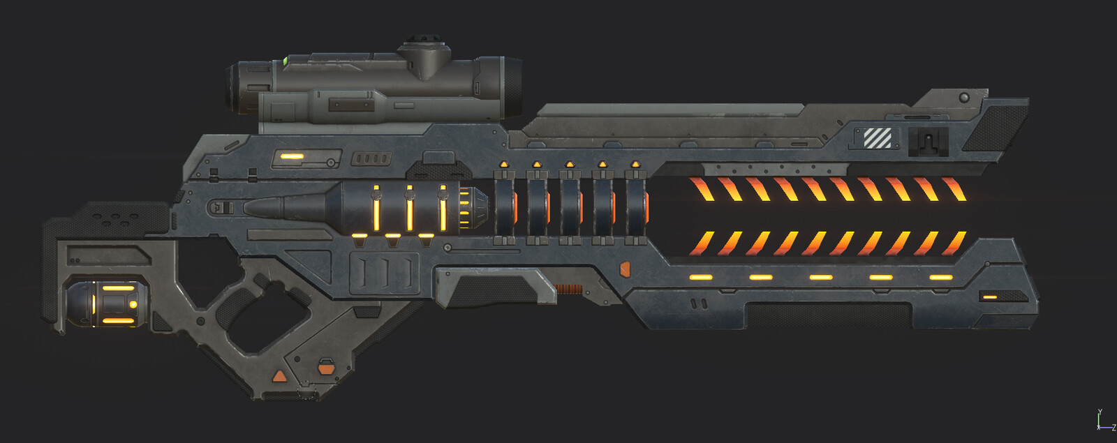 Tim Scott - Defiance 2050 - Weapons