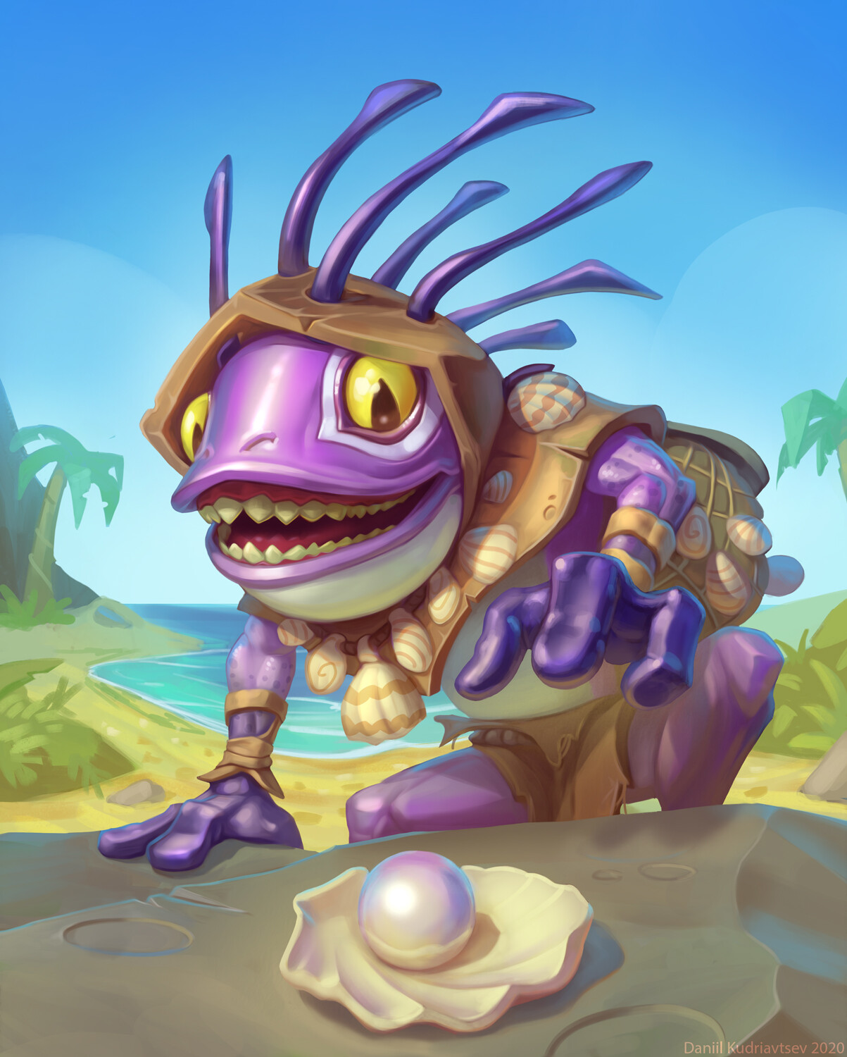 ArtStation - Seashell gatherer