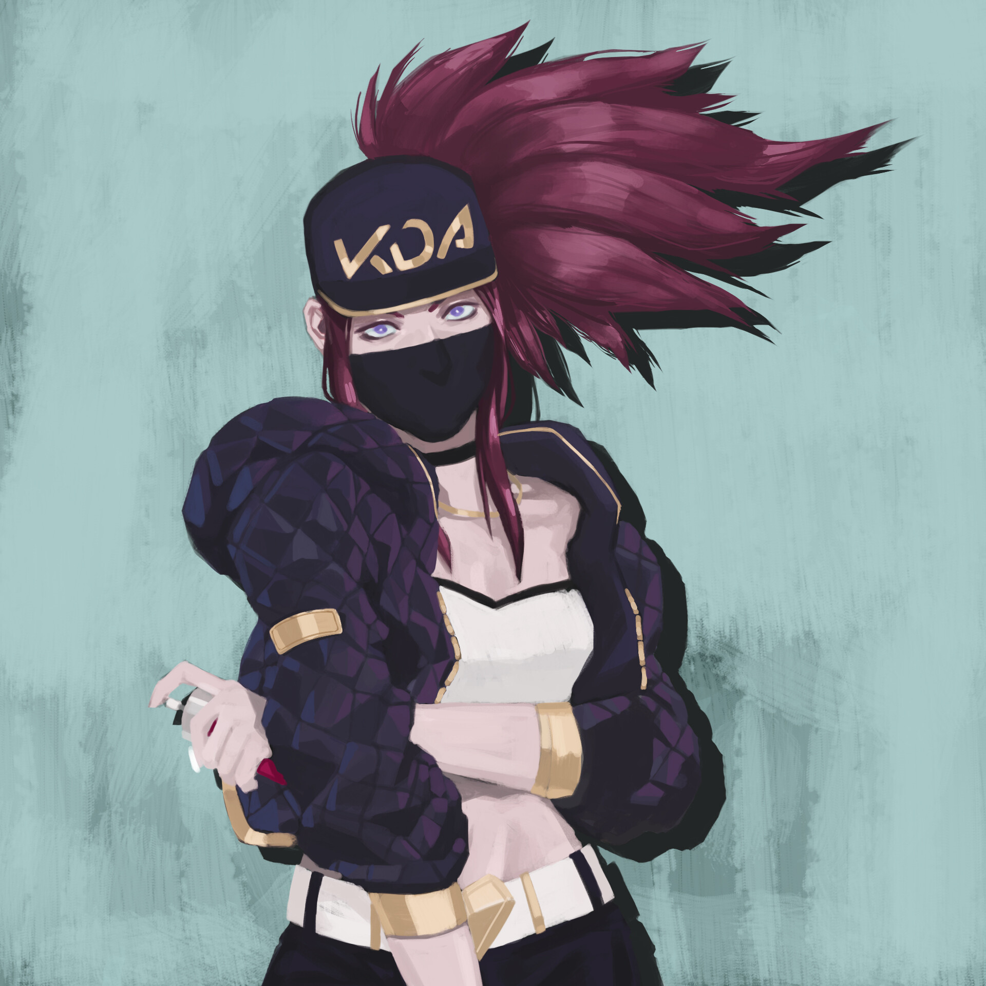 Artstation Kda Akali Evan Blanco
