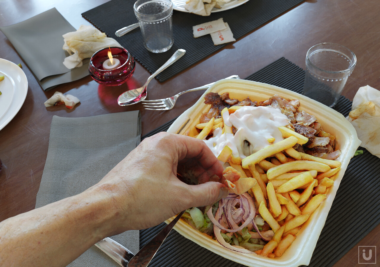 ArtStation - Visit The Greek Fast Food Restaurant