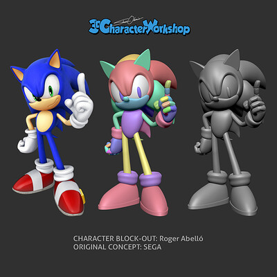 ArtStation - (2019) Sonic Adventure 2 Shadow Model