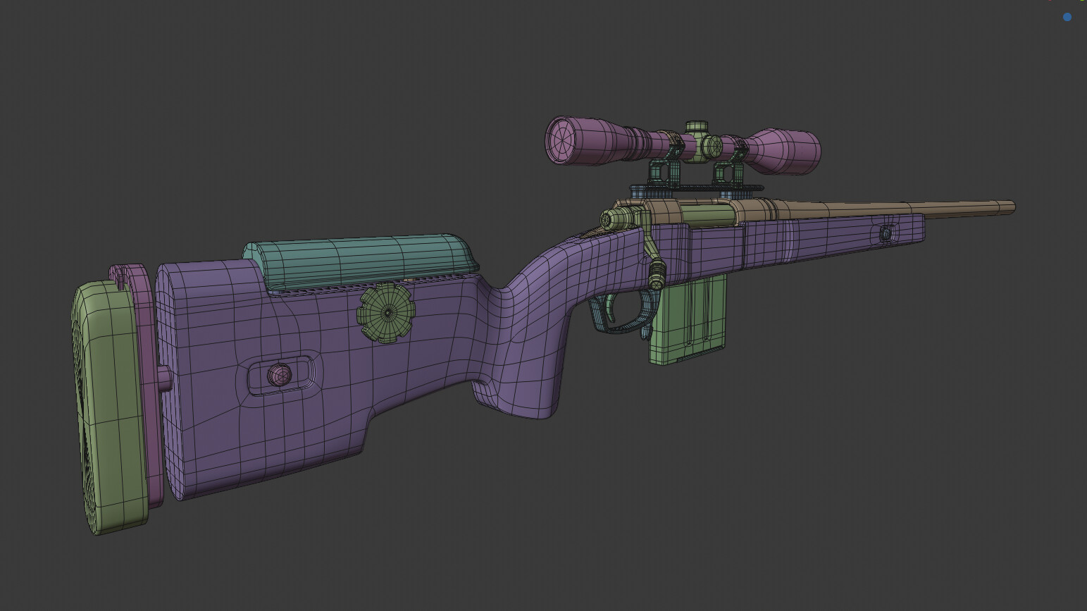 Arie Prickler - Bolt Action Rifle w/ Tac Stock