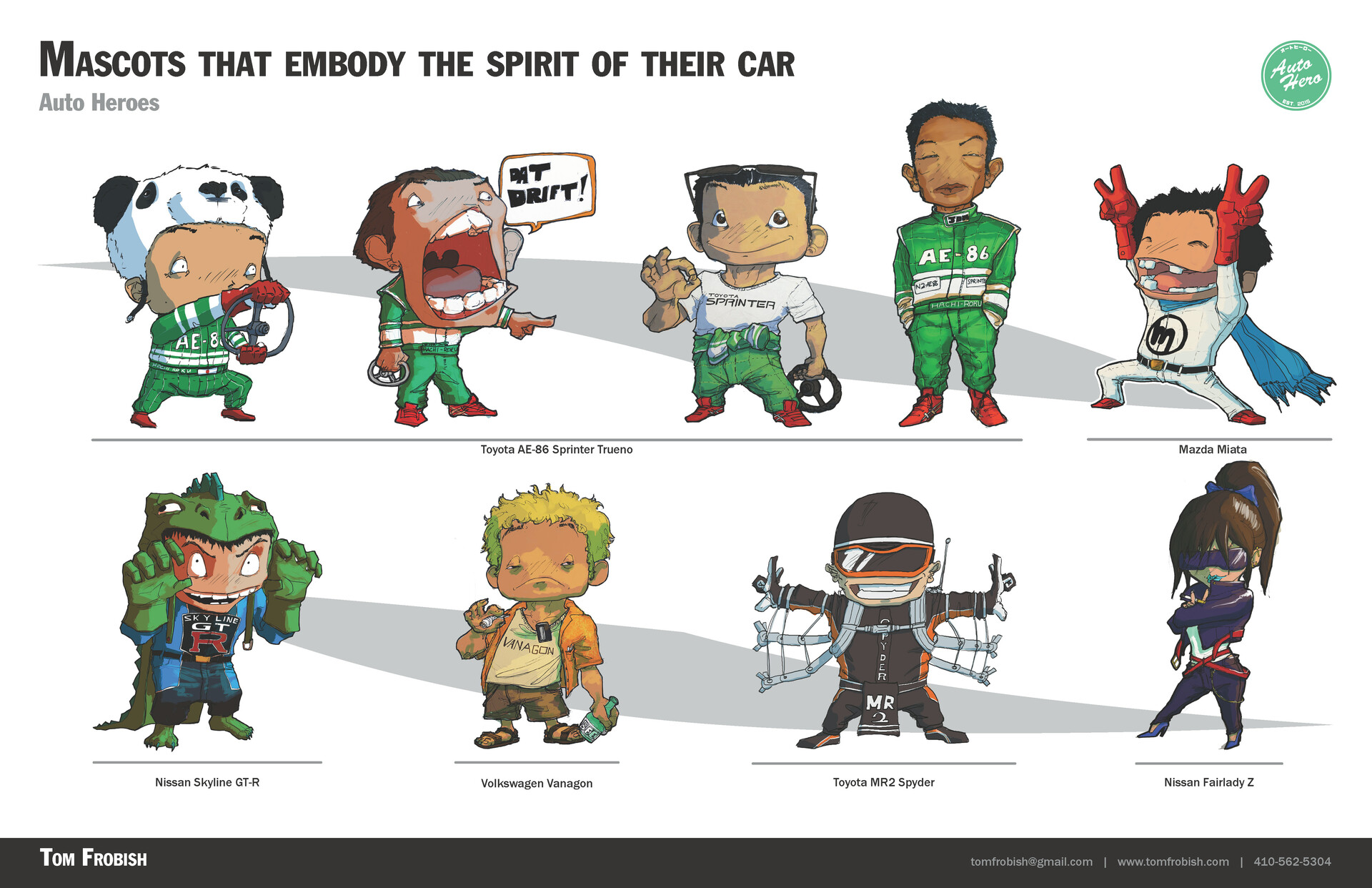 ArtStation Auto Heroes