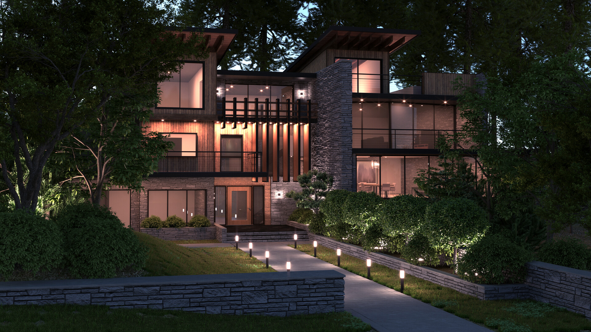 Artstation Forest House Rich H