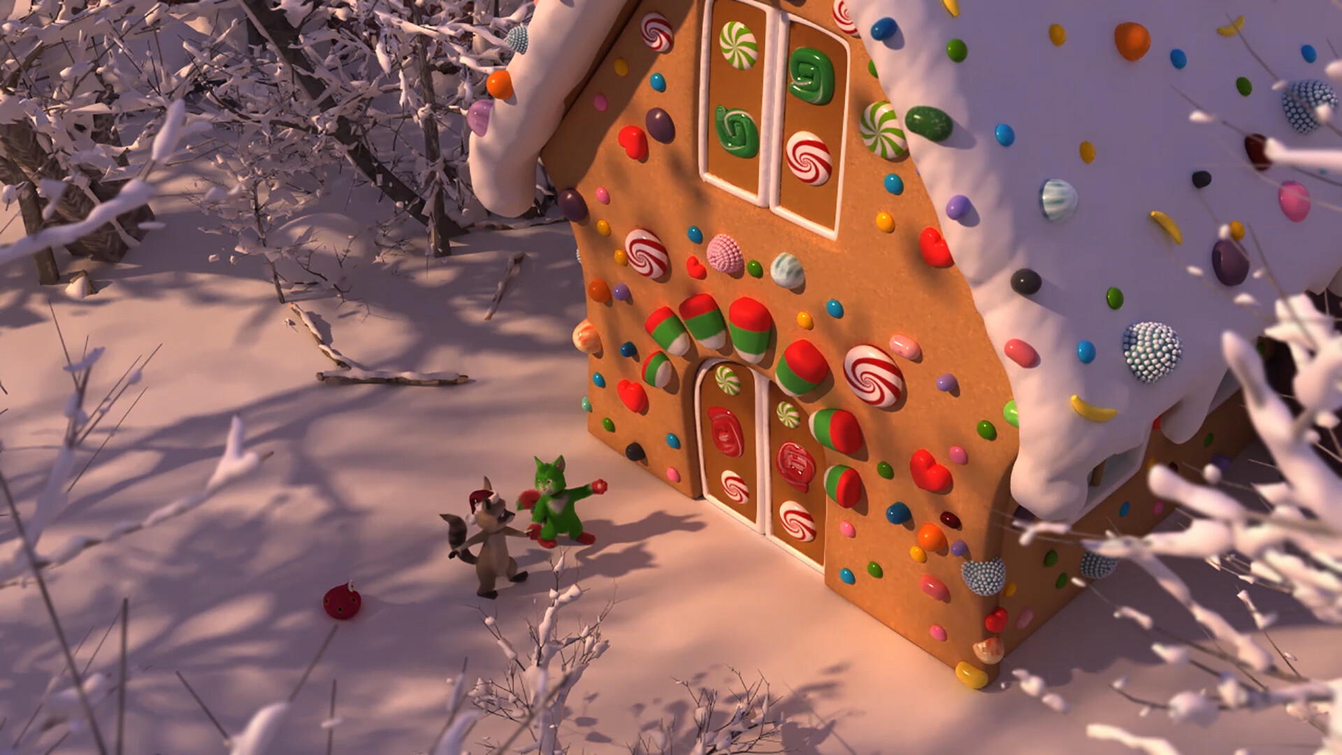 Artstation Spookley And The Christmas Kittens Lighting Only Mathieu Langlois