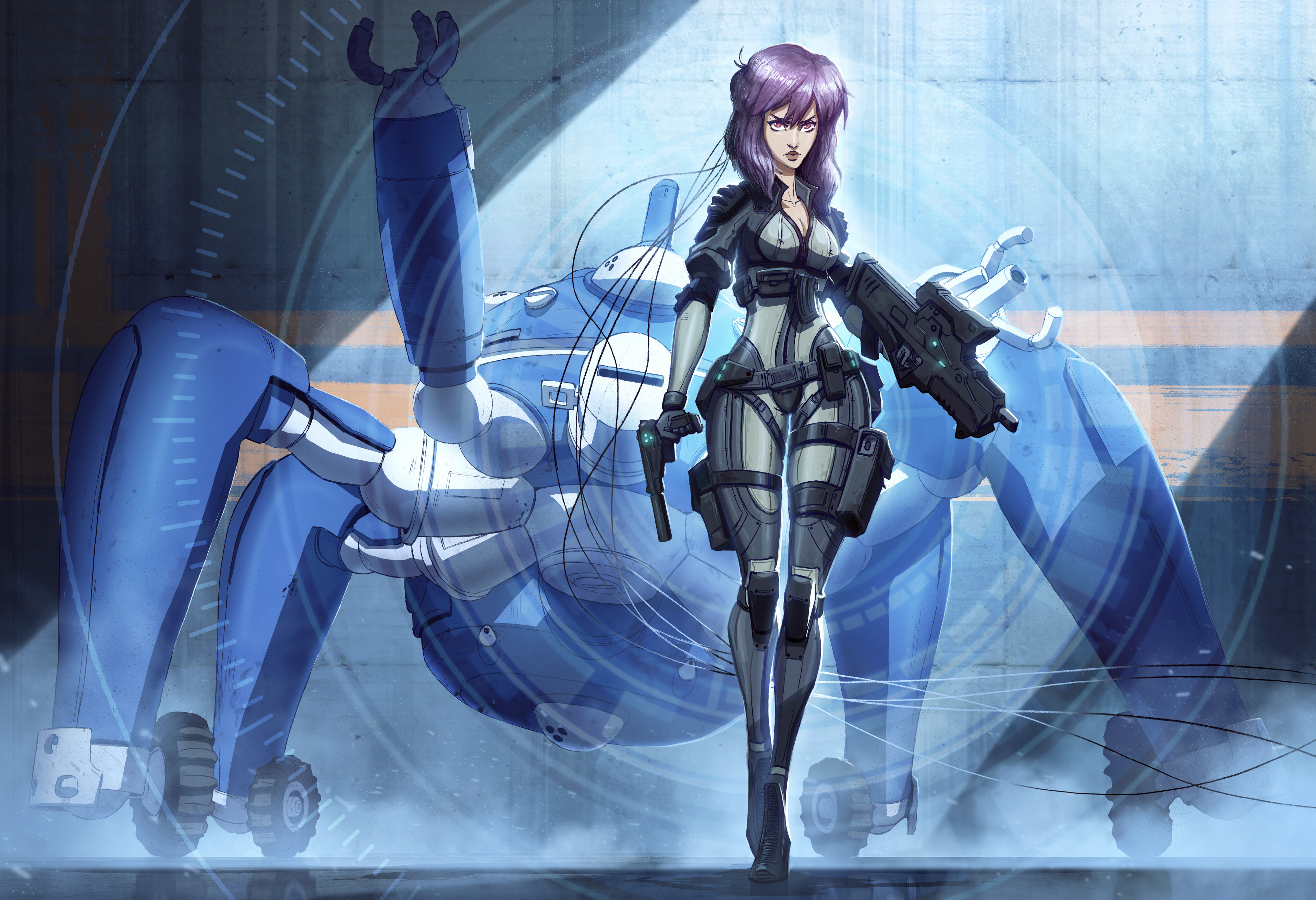 Artstation Ghost In The Shell Colin Searle