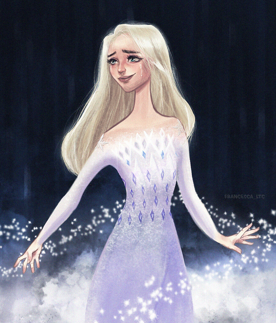 How to Draw Elsa - Frozen 2 Disney Princess Drawing | Pencil Sketch |  PrabuDbz Art - YouTube