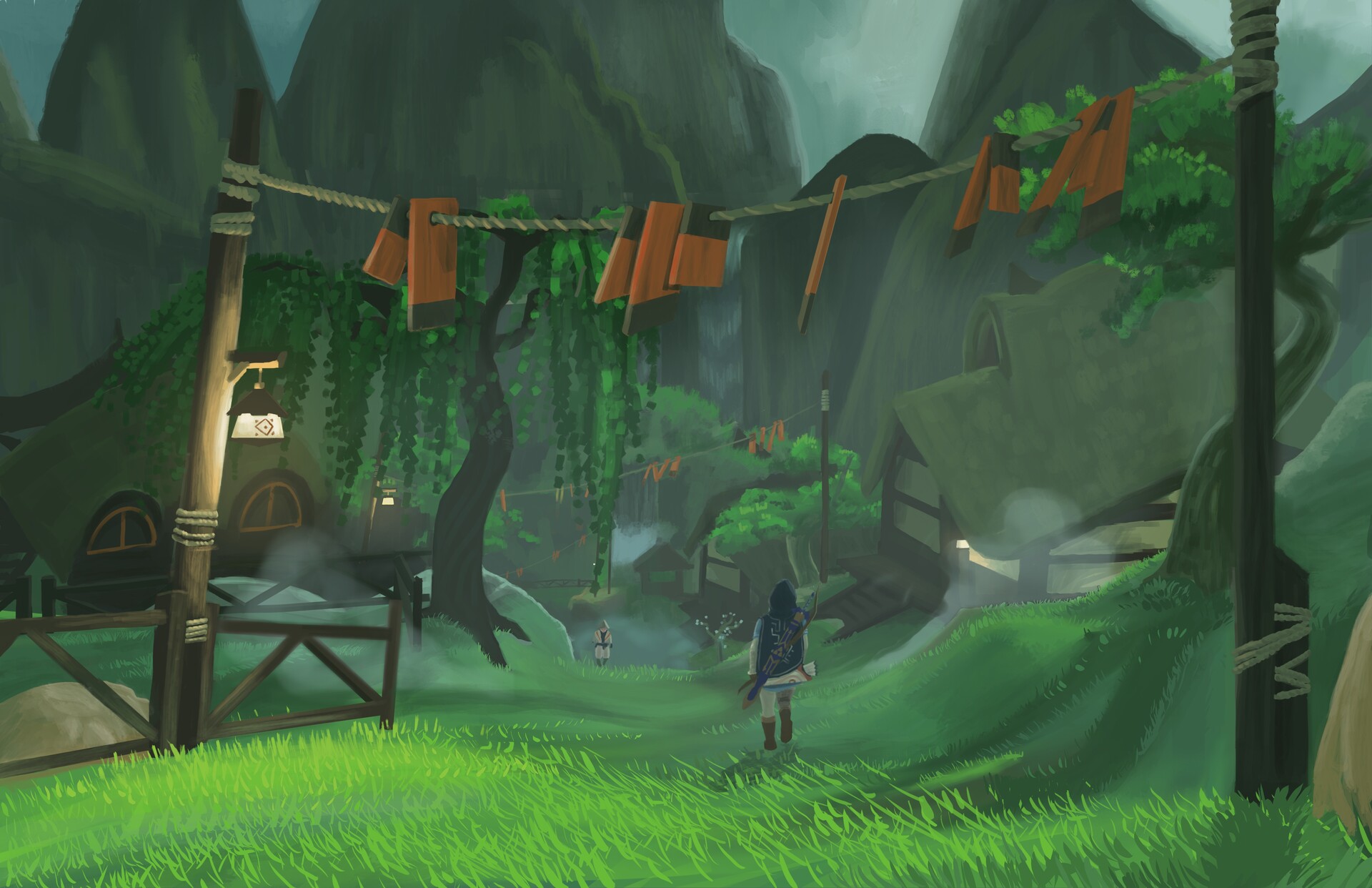 ArtStation Kakariko Village