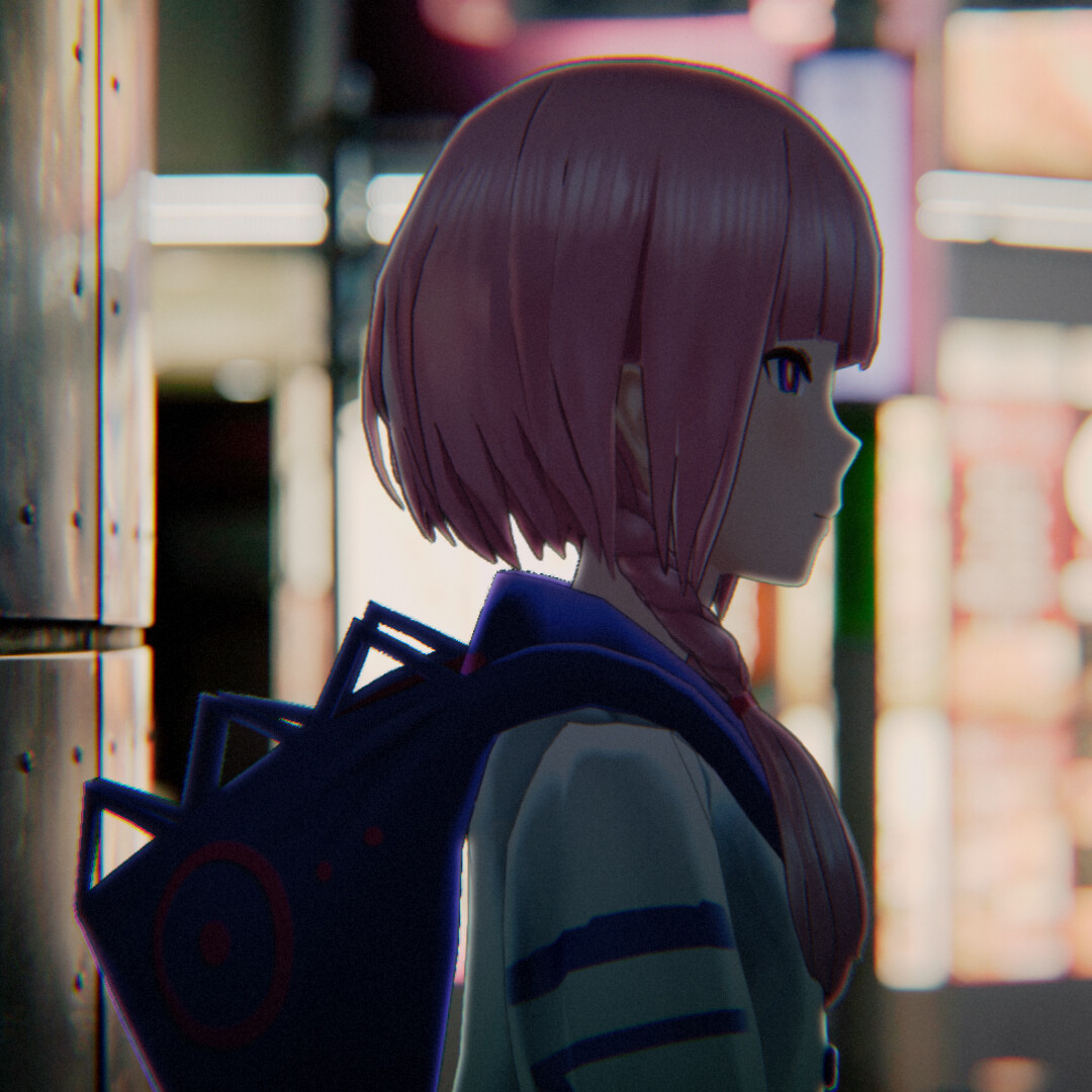 Artstation Virtual Singer Kaf Music Video 私論理 Kenji Kawasaki Artstation Virtual Singer Kaf Music Video 私論理 Kenji Kawasaki