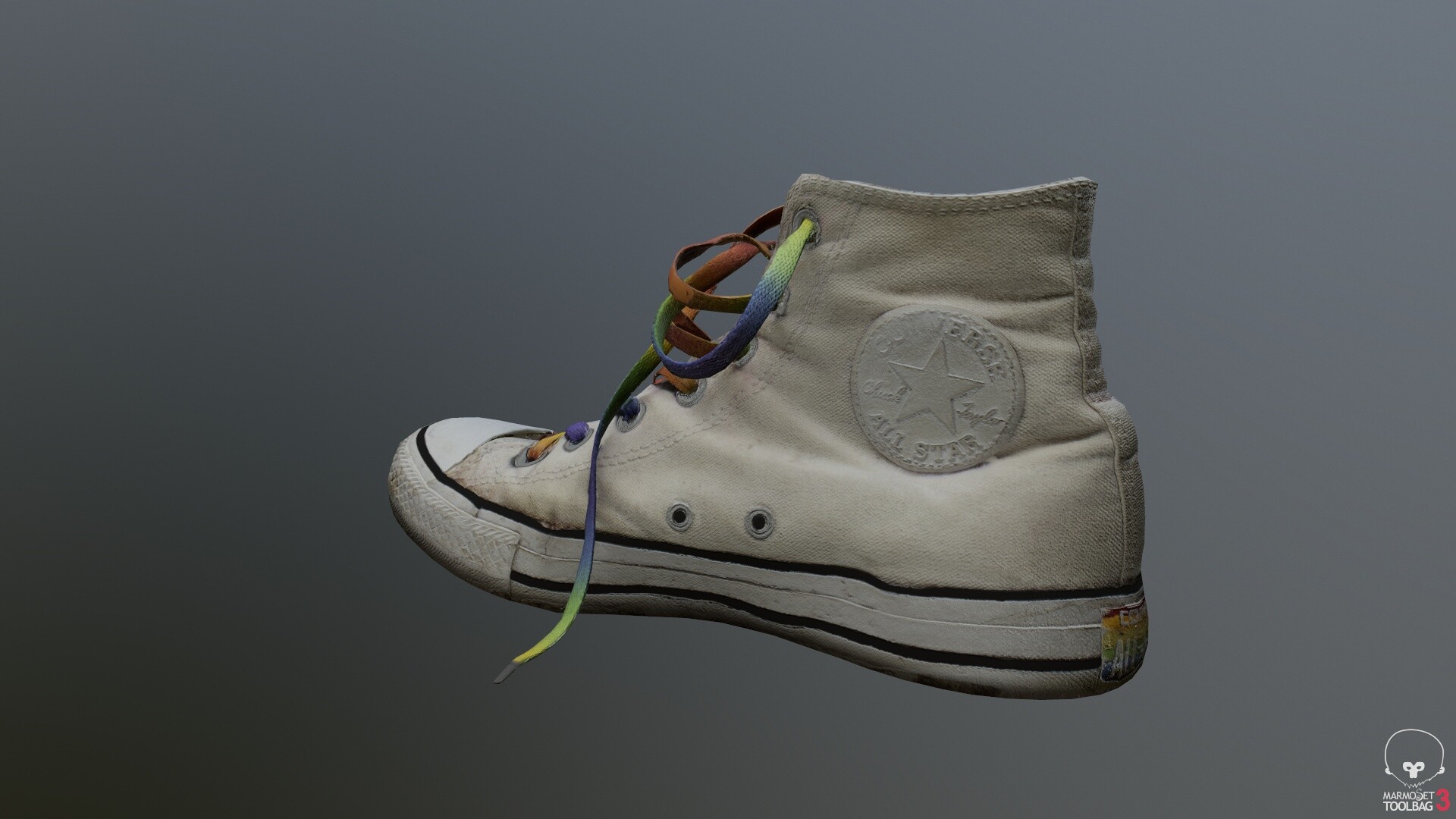 Emily Brown Photogrammetry Converse All Stars Chuck Taylor Pride