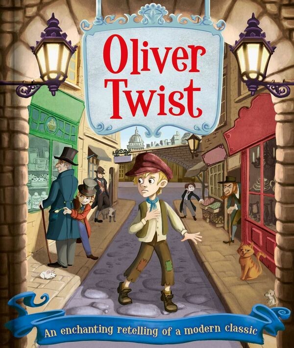 An enchanting retelling of a modern classics!
“Oliver Twist”
Author: Charles Dickens
Illustrator: Eva Morales
Publisher: Igloo Books (2018)
ISBN-10: 1499880898
ISBN-13: 978-1499880892