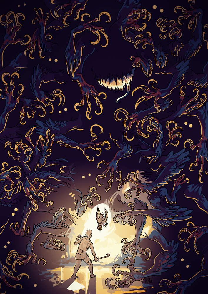 Mio Makijarvi The Raven Cycle Illustrations