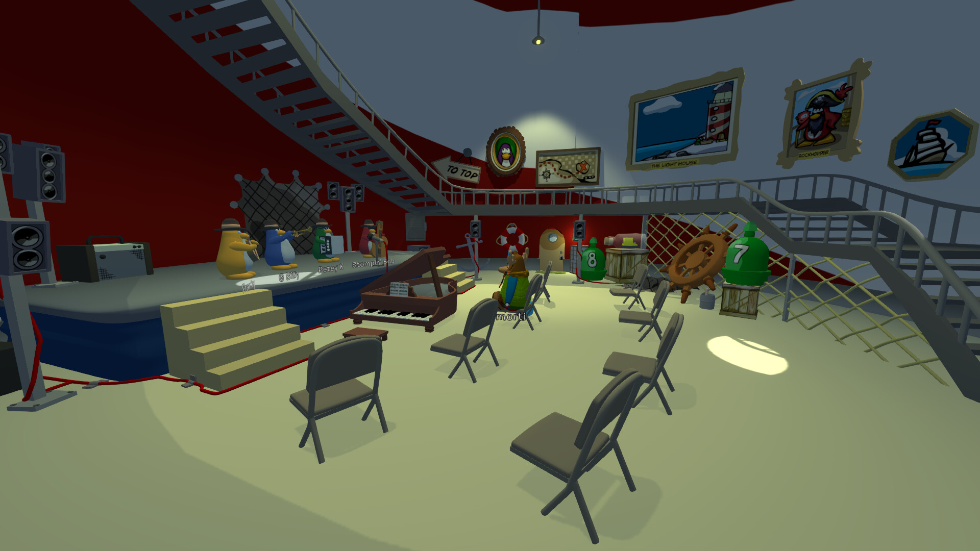 Artstation Club Penguin 3d Theo Murgier