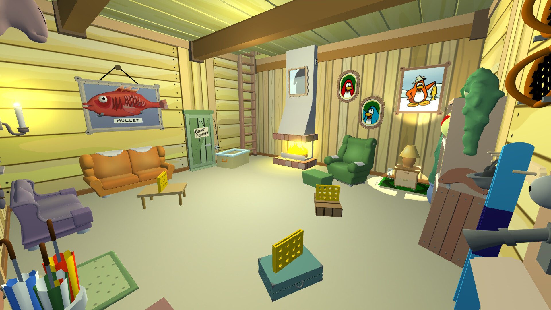Artstation Club Penguin 3d Theo Murgier