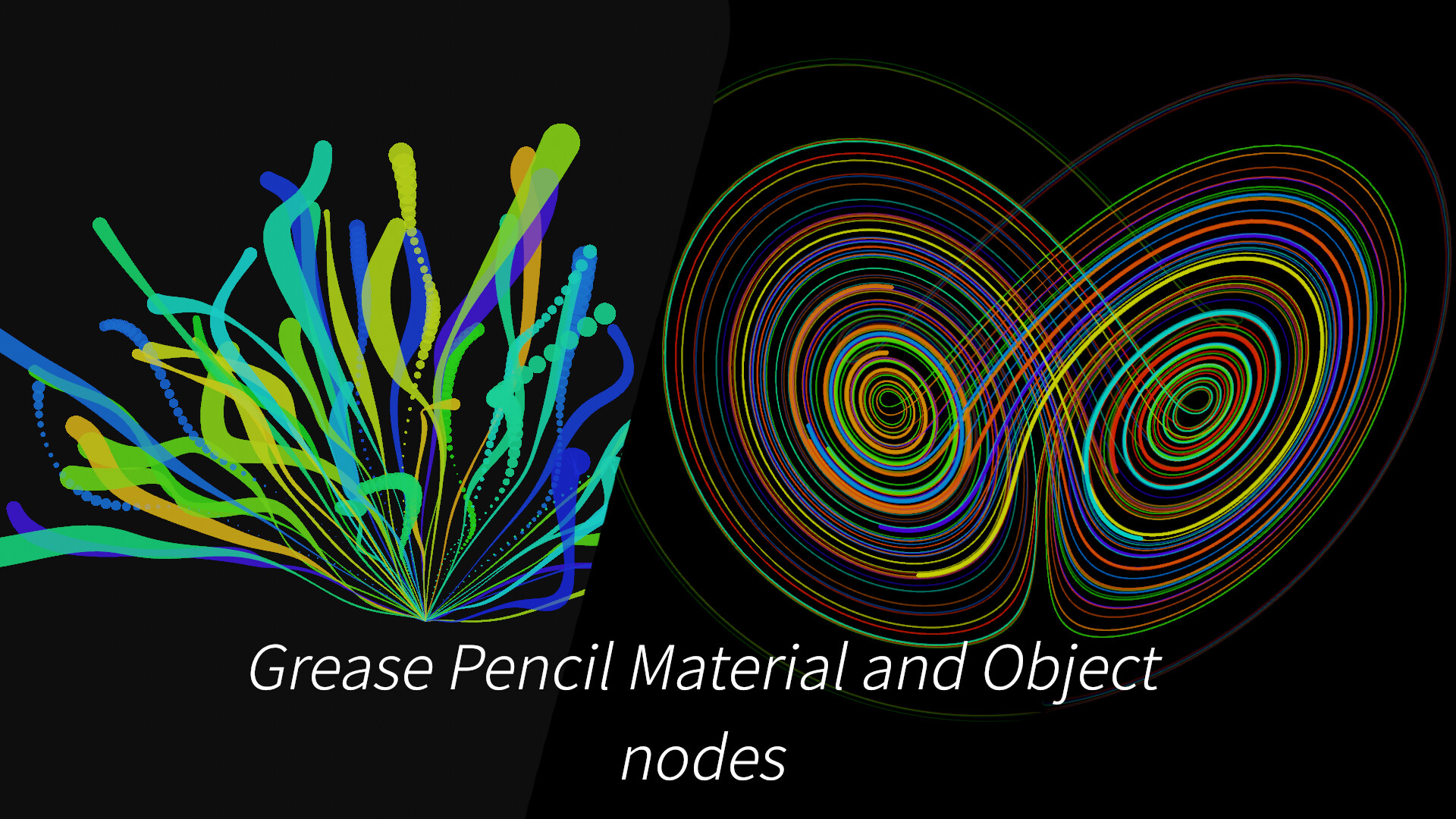 ArtStation - Grease Pencil new nodes and butterfly effect with Animation  Nodes in blender  - Tutorial