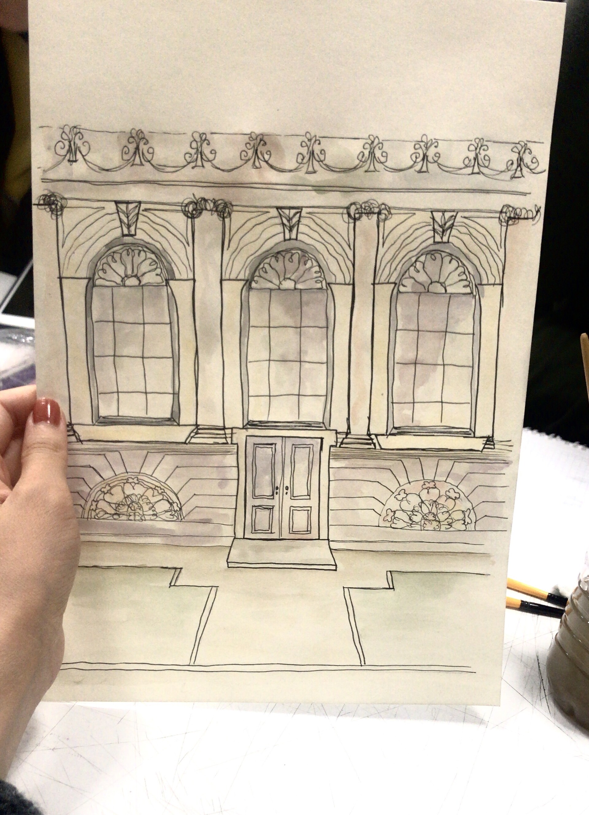 ArtStation Watercolor painting