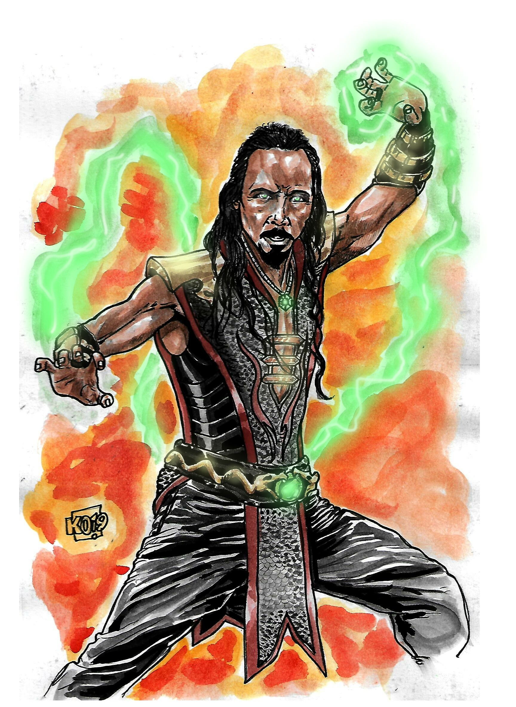 Shang Tsung from Mortal Kombat - AI Generated Artwork - NightCafe Creator