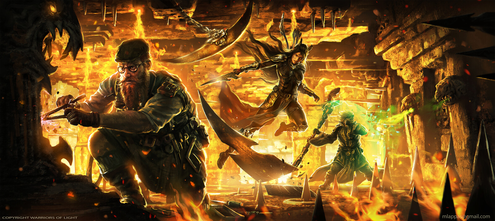 Heroes Vs Traps-Warriors of Light