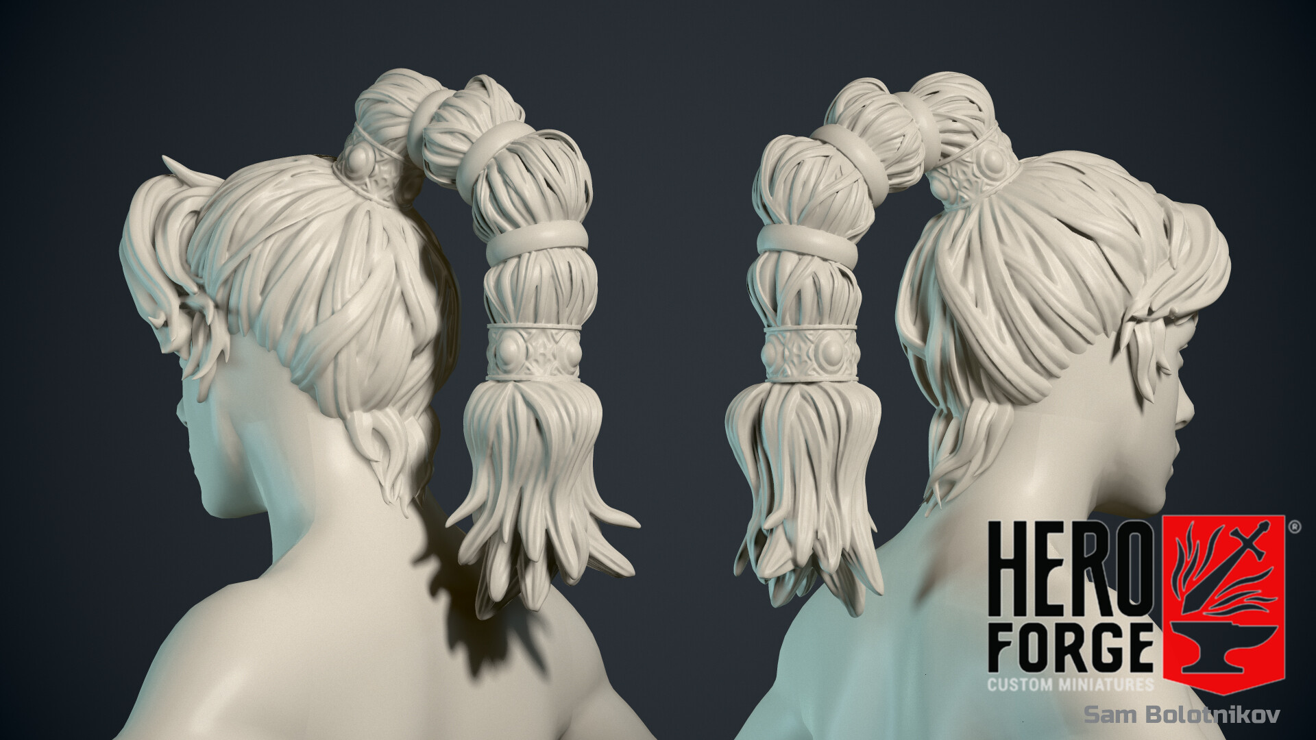 Sam Bolotnikov Haircuts pack printing characters