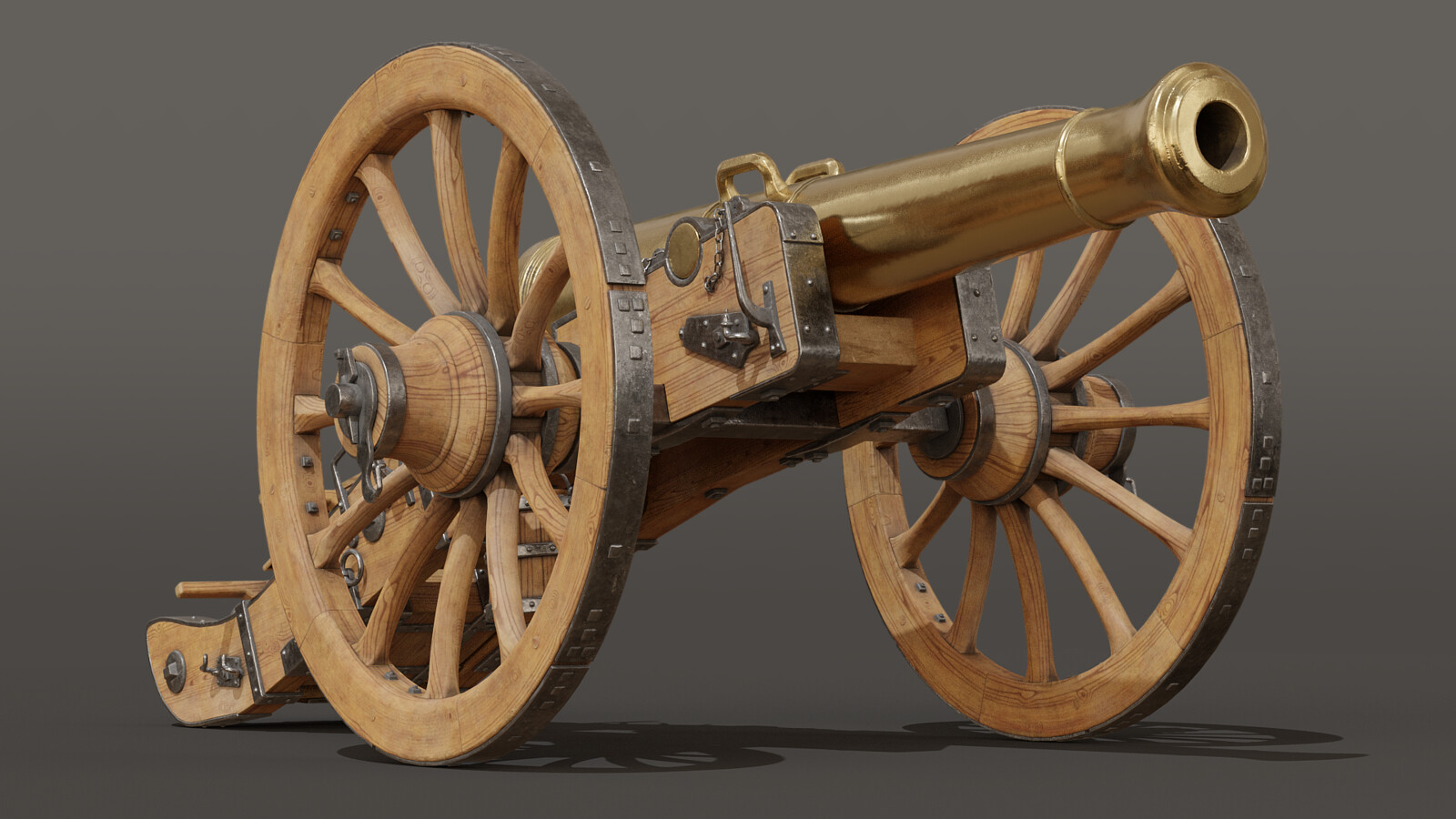 Burch Napoleonic Cannon 12 Pounder
