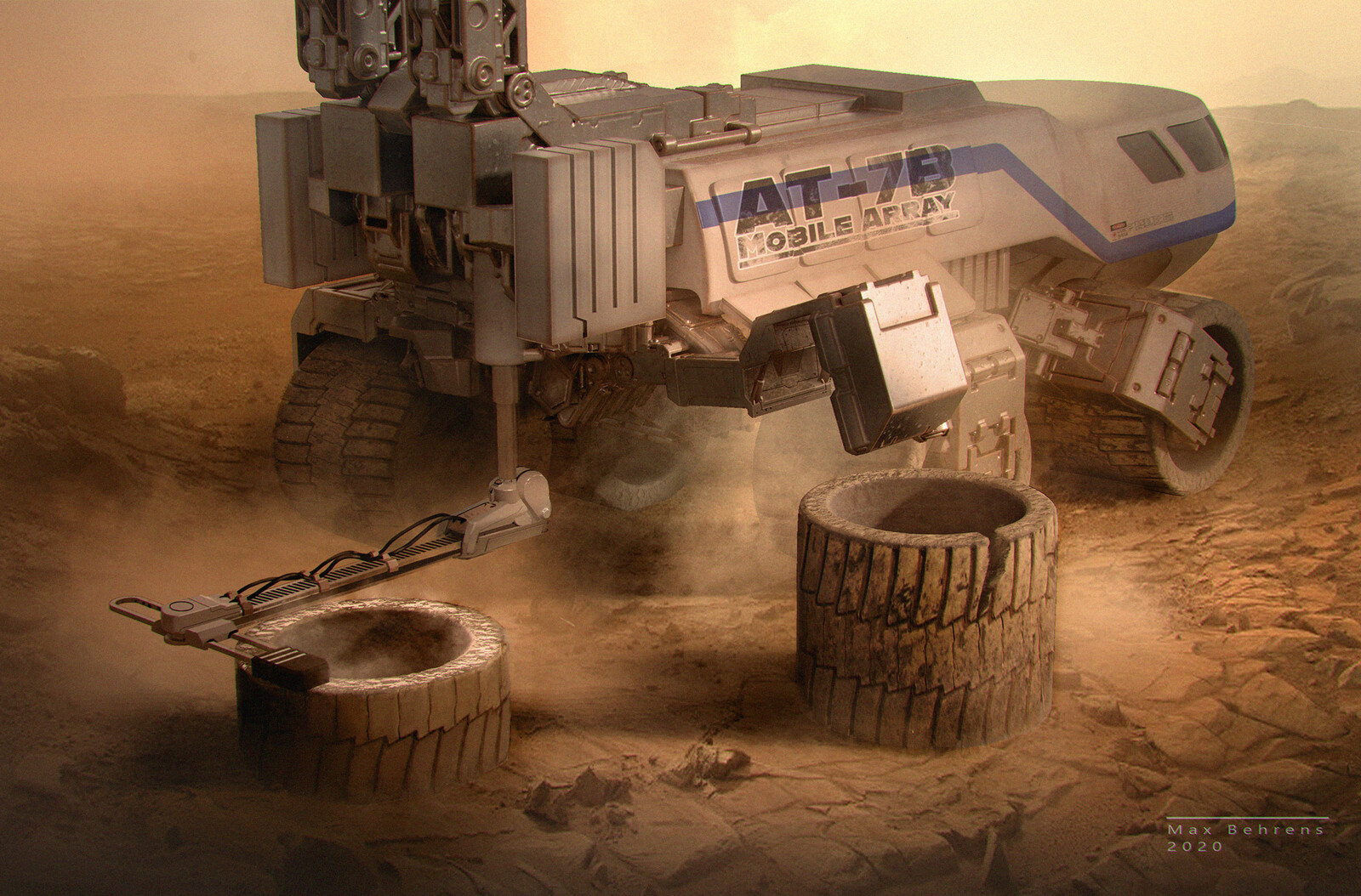 Need new tires but you're on a newly discovered planet? Just print them yourself!