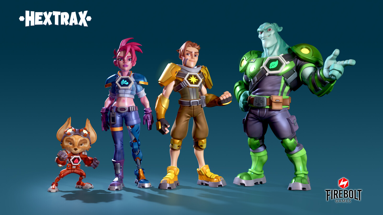 Hextrax - Character Prototypes