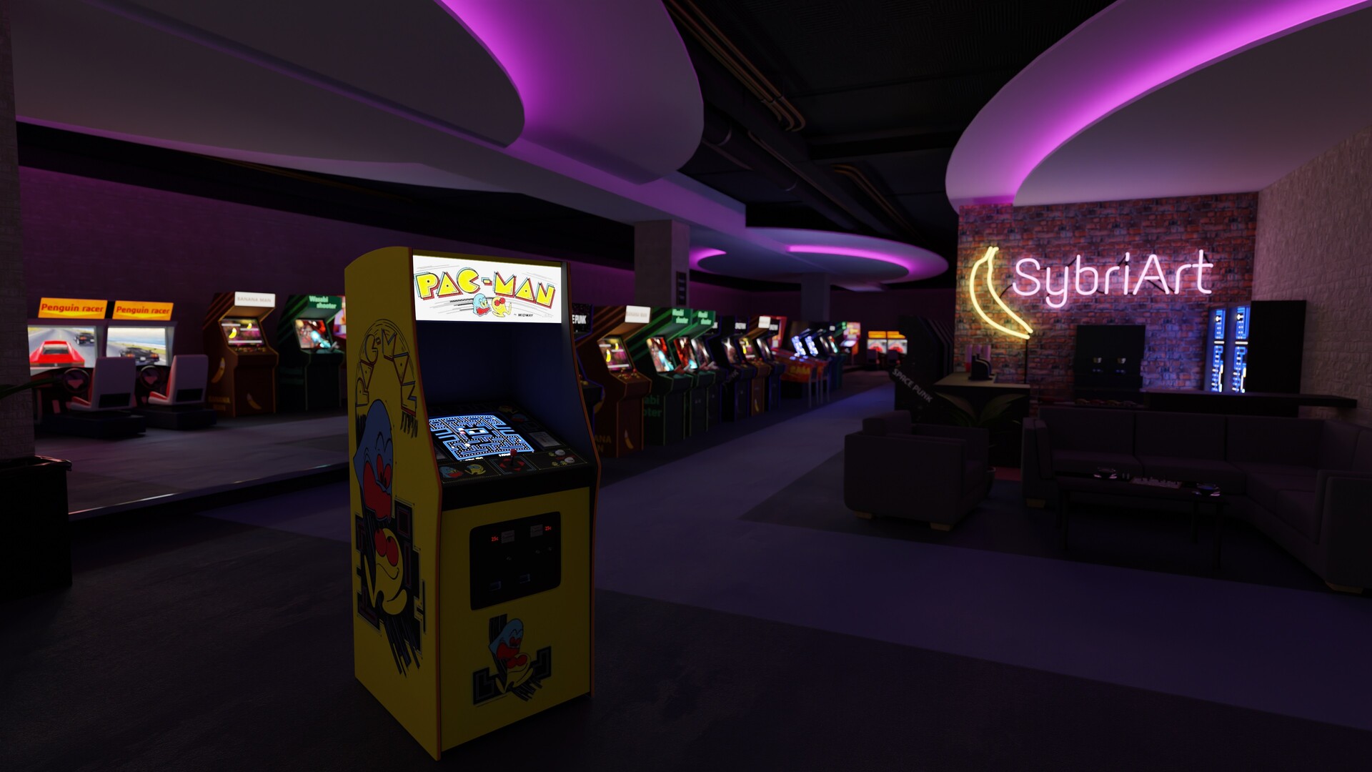 ArtStation Arcade hall
