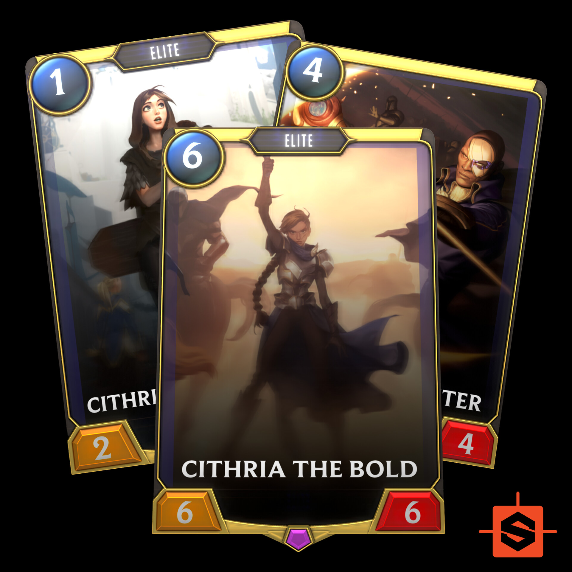 legends of runterra card template copy