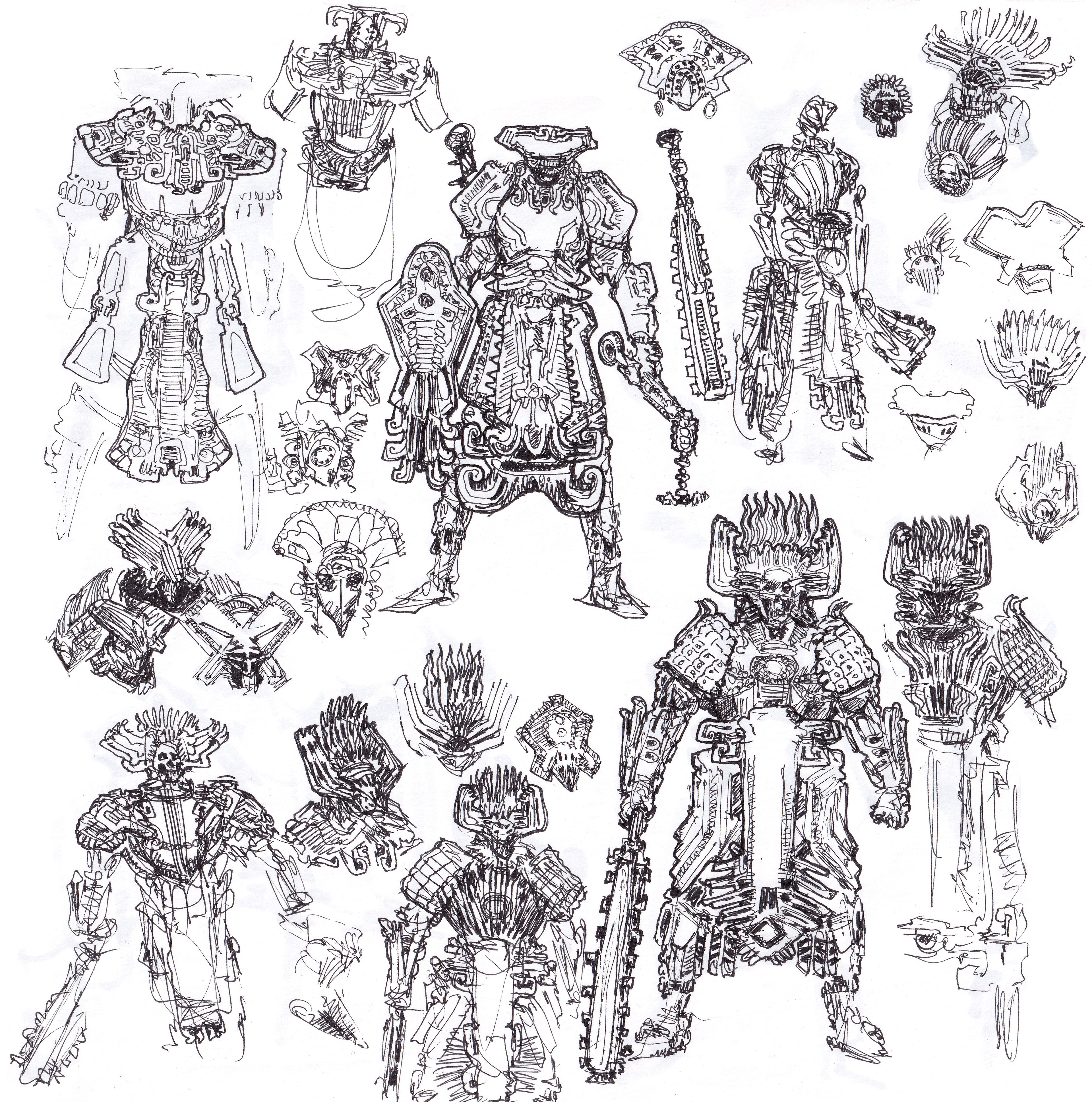 Pen Sketches