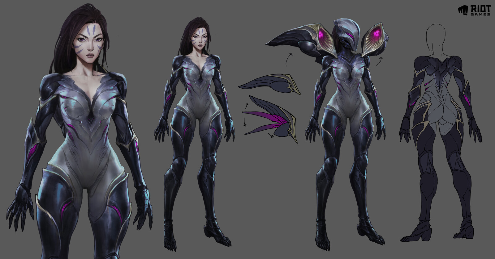 Final concept for Kai'Sa.