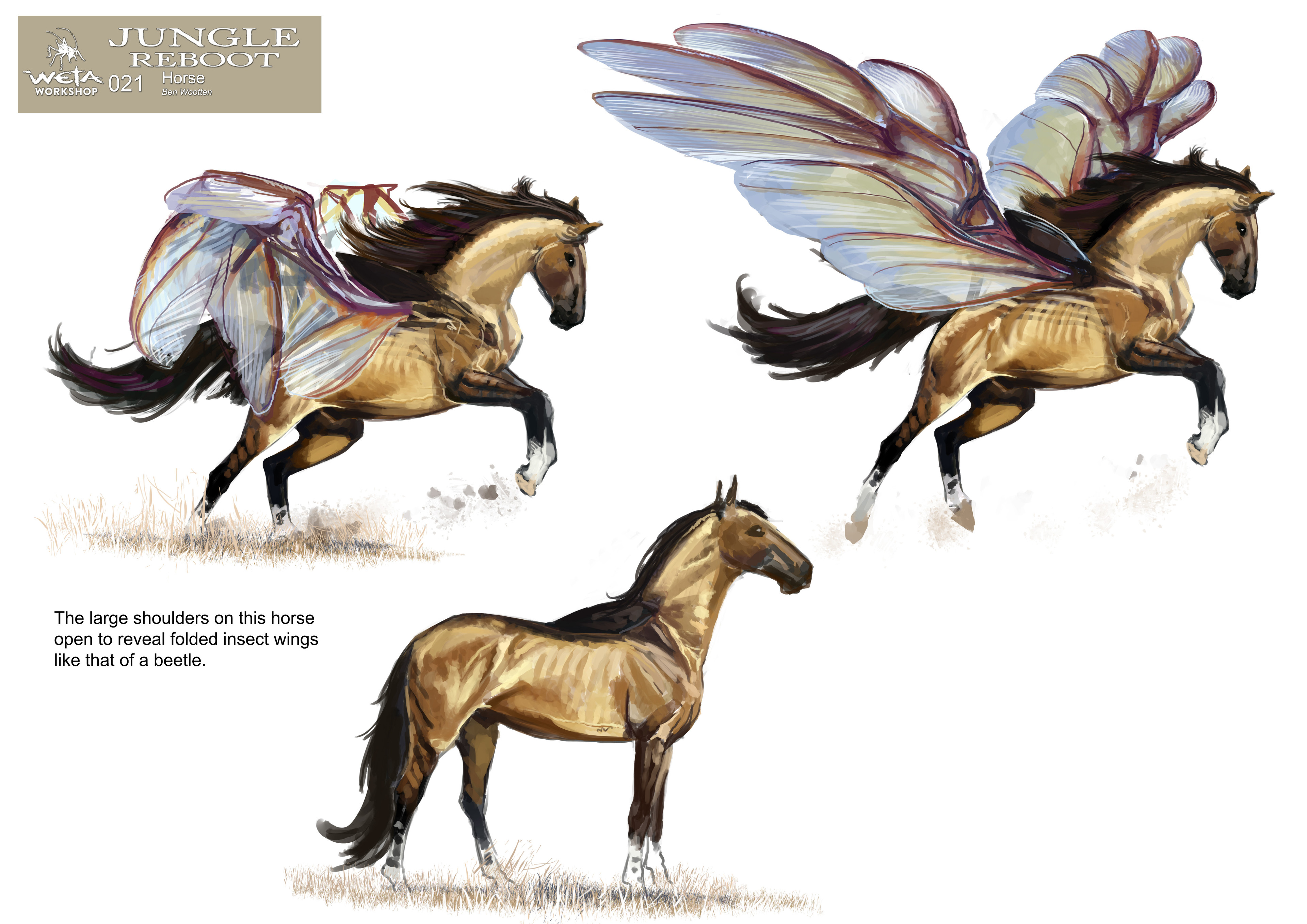Horse Design - Artist: Ben Wootten