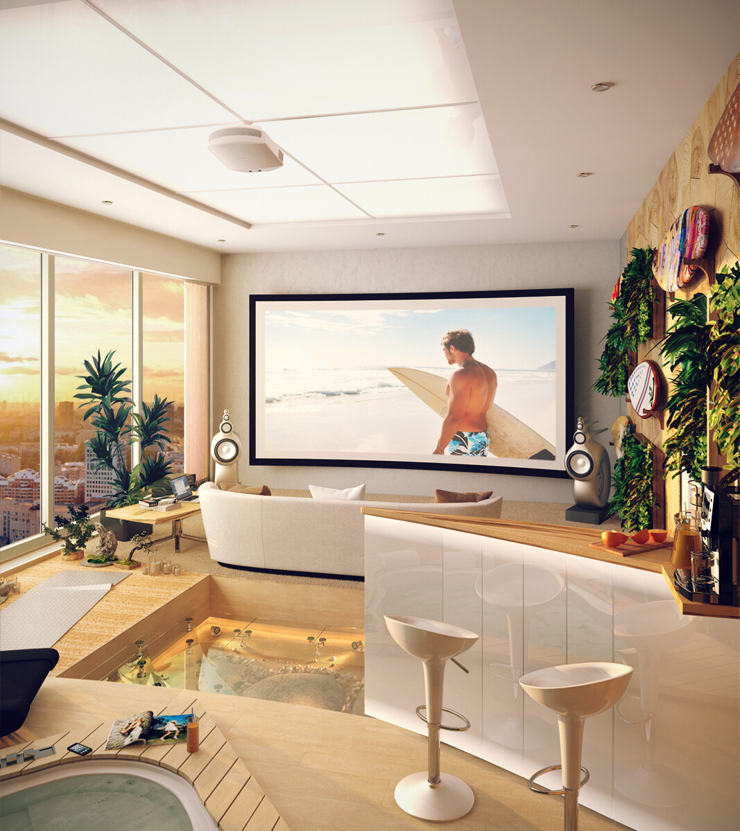 Andrew Dobrychev Apartment For Surfer