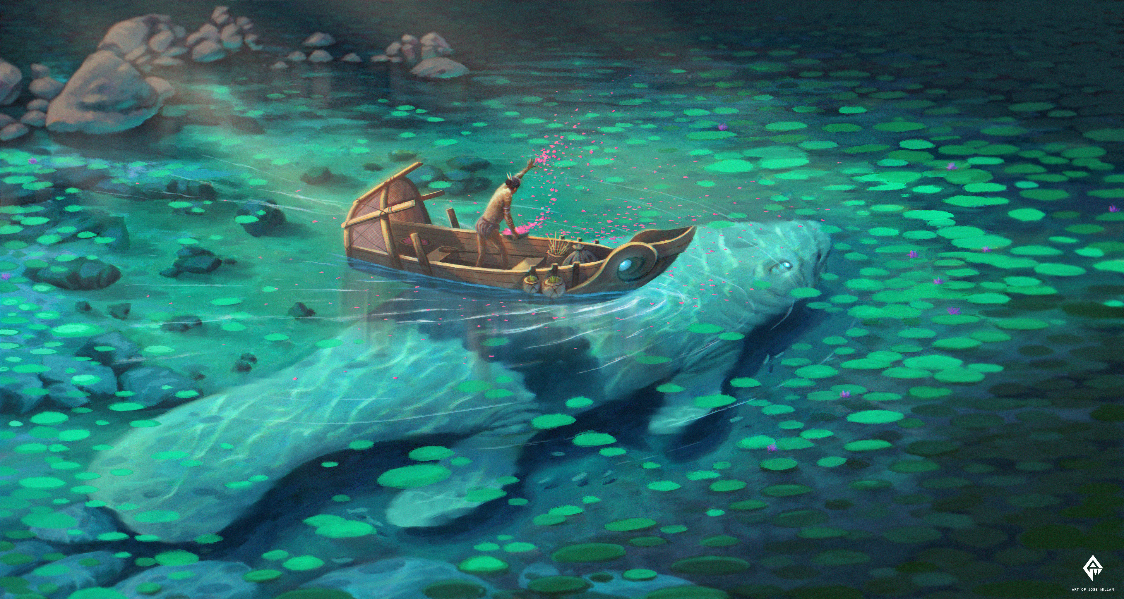 Artstation The Ancient Manati Jose Millan