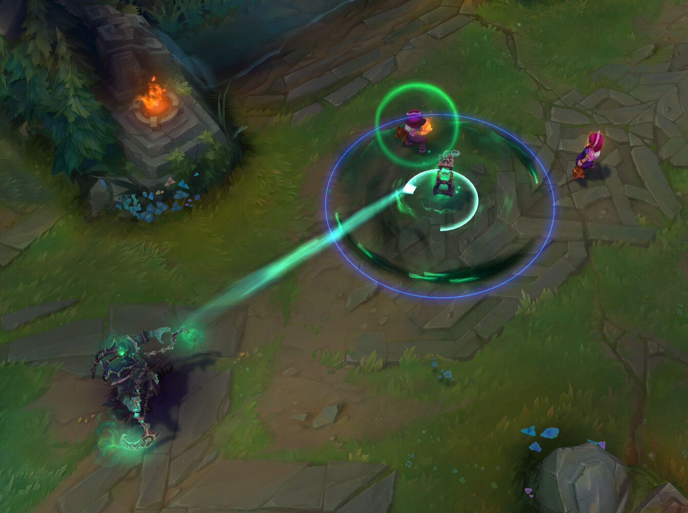 W Shield, W Beam and W AOE