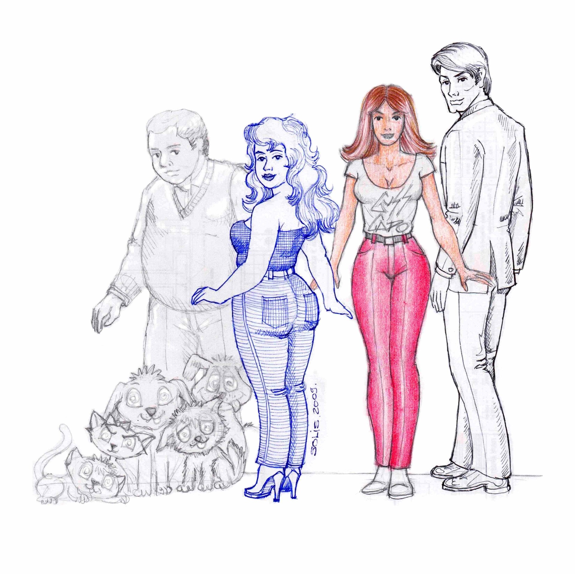 Artstation Female Sketches 5 Gustavo Jorge Solis Sanchez,Woman Anime Girl Drawing Easy Full Body