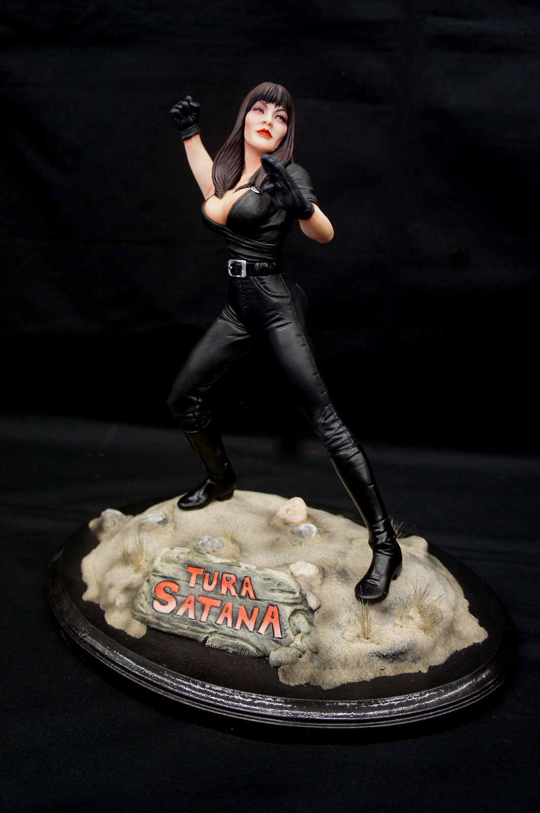 Tura Satana Art Statue