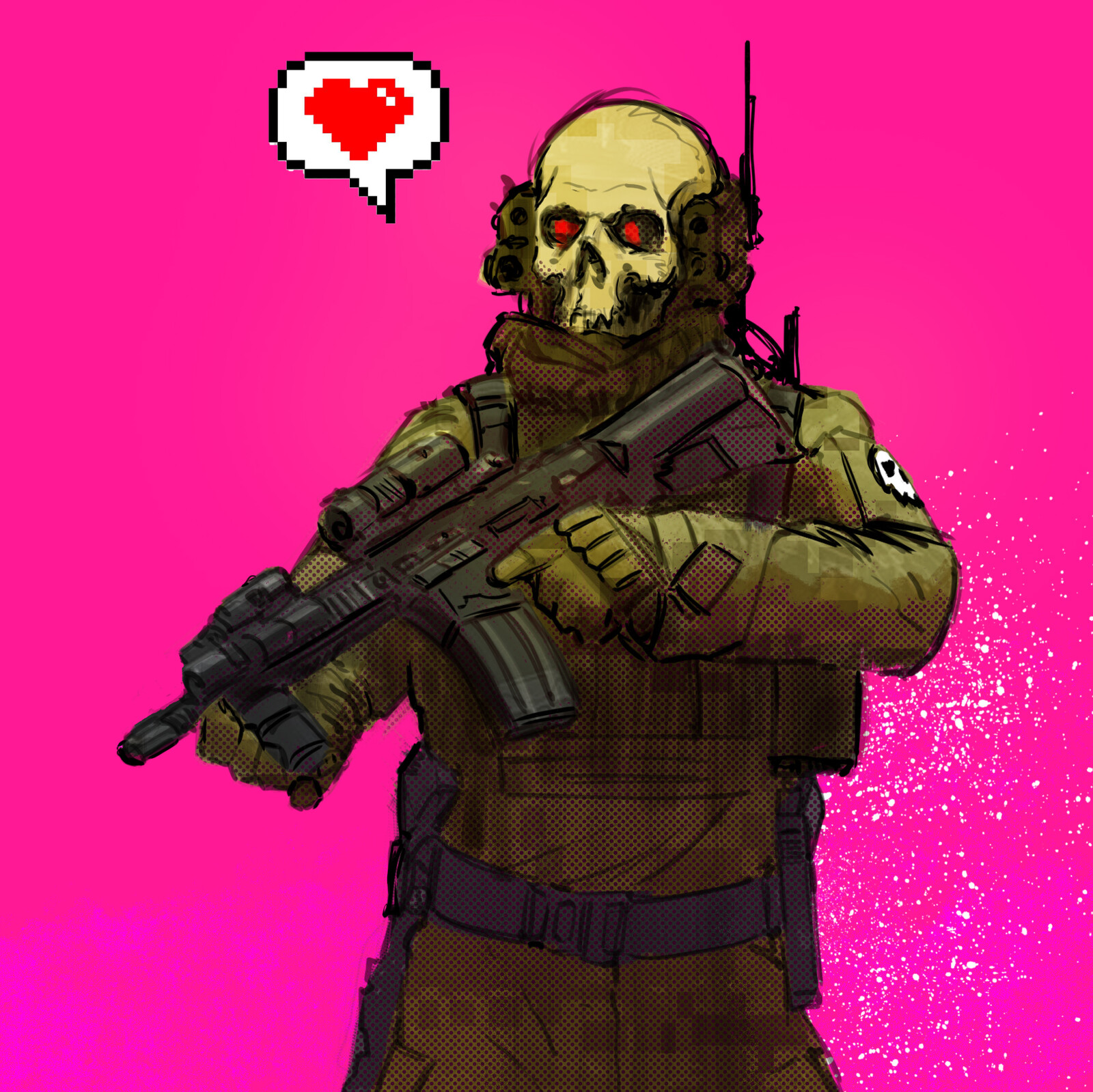 Matt Heath Skeleton Crew Infantry Concept