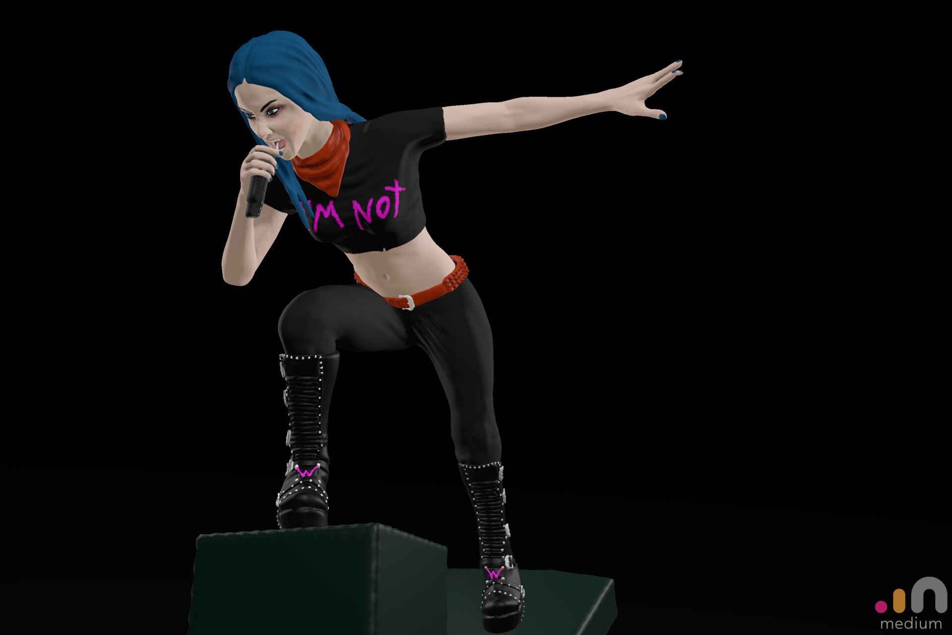 Donut Tree Punk Rock Chick