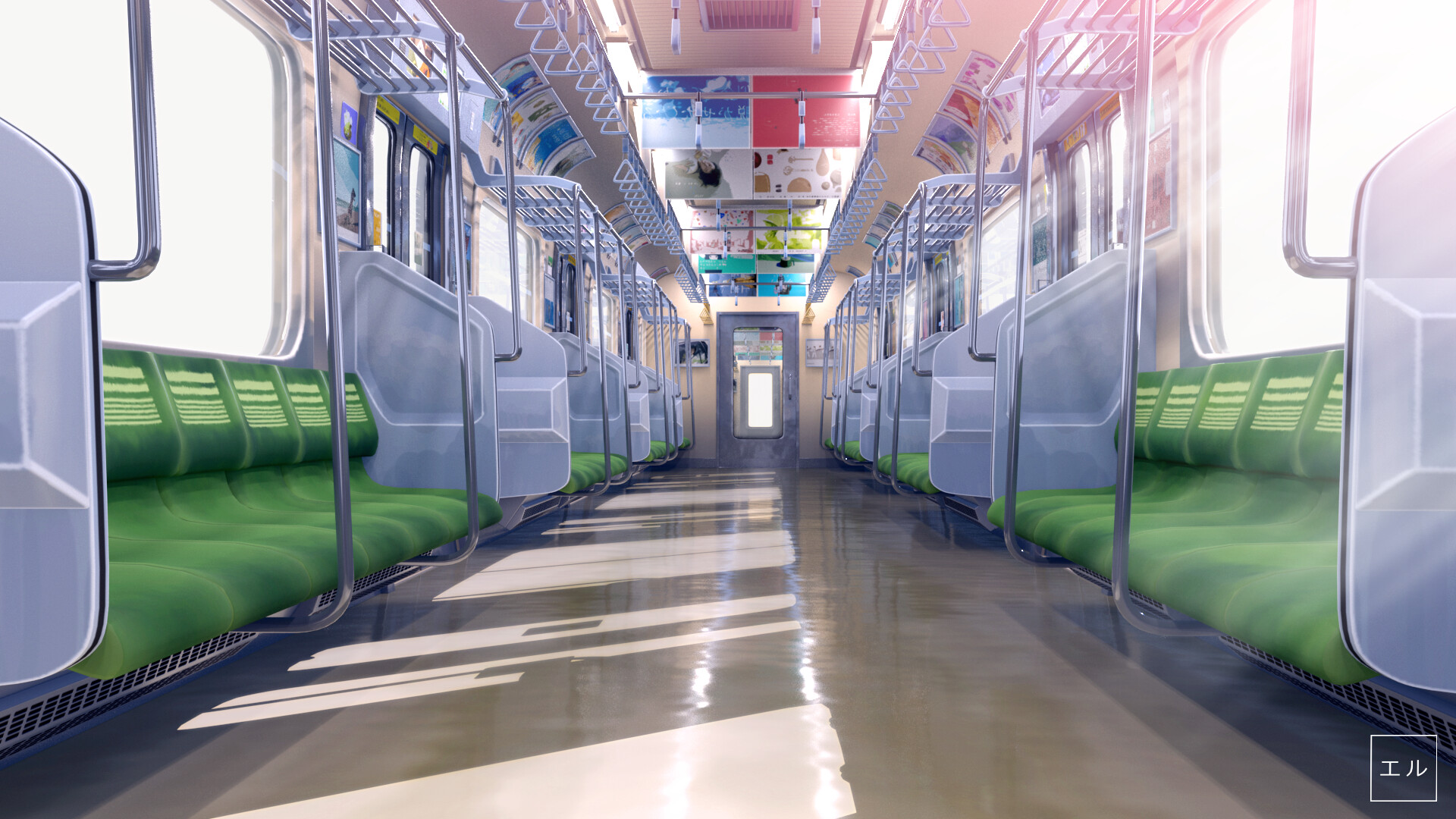 Artstation Train Interior É»è»å Afternoon Elson Tan Anime pictures and wallpapers with a unique search for free. artstation train interior é»è»å