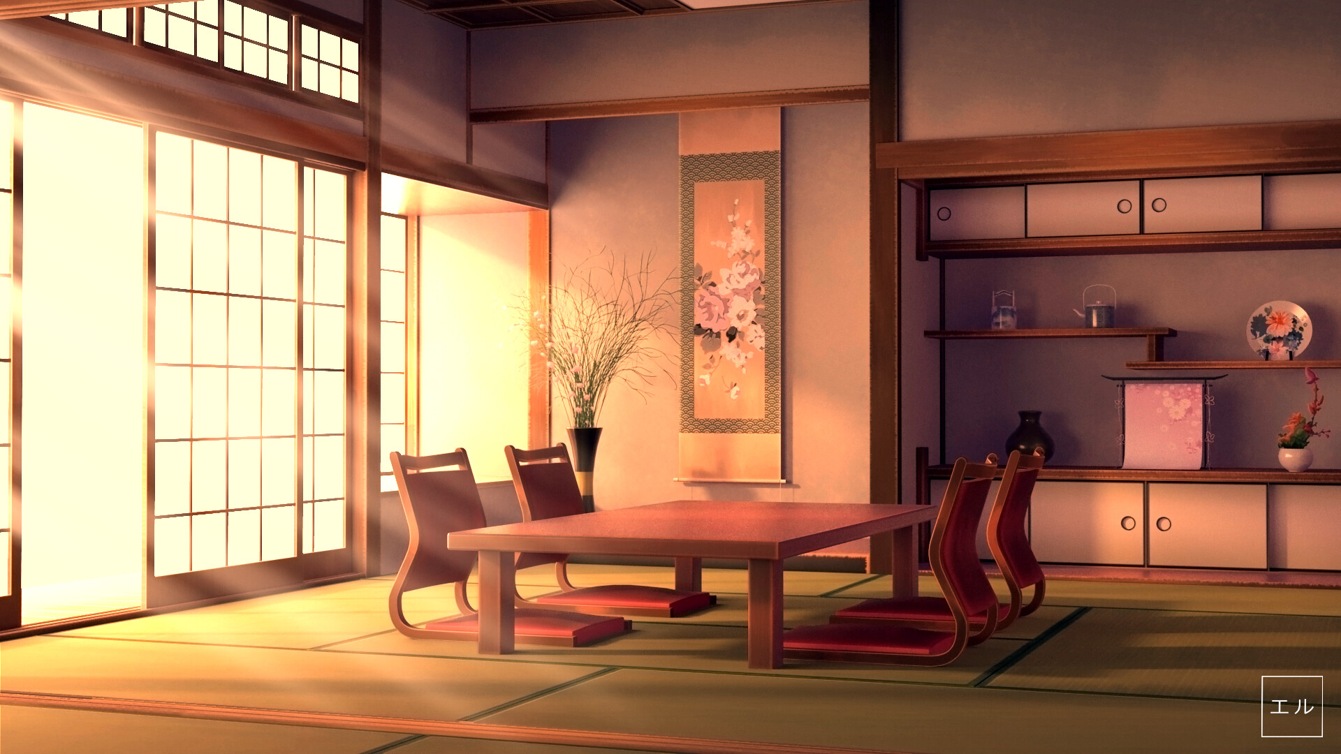Elson Tan Japanese Room 和室 Evening Elson Tan Japanese Room 和室 Evening