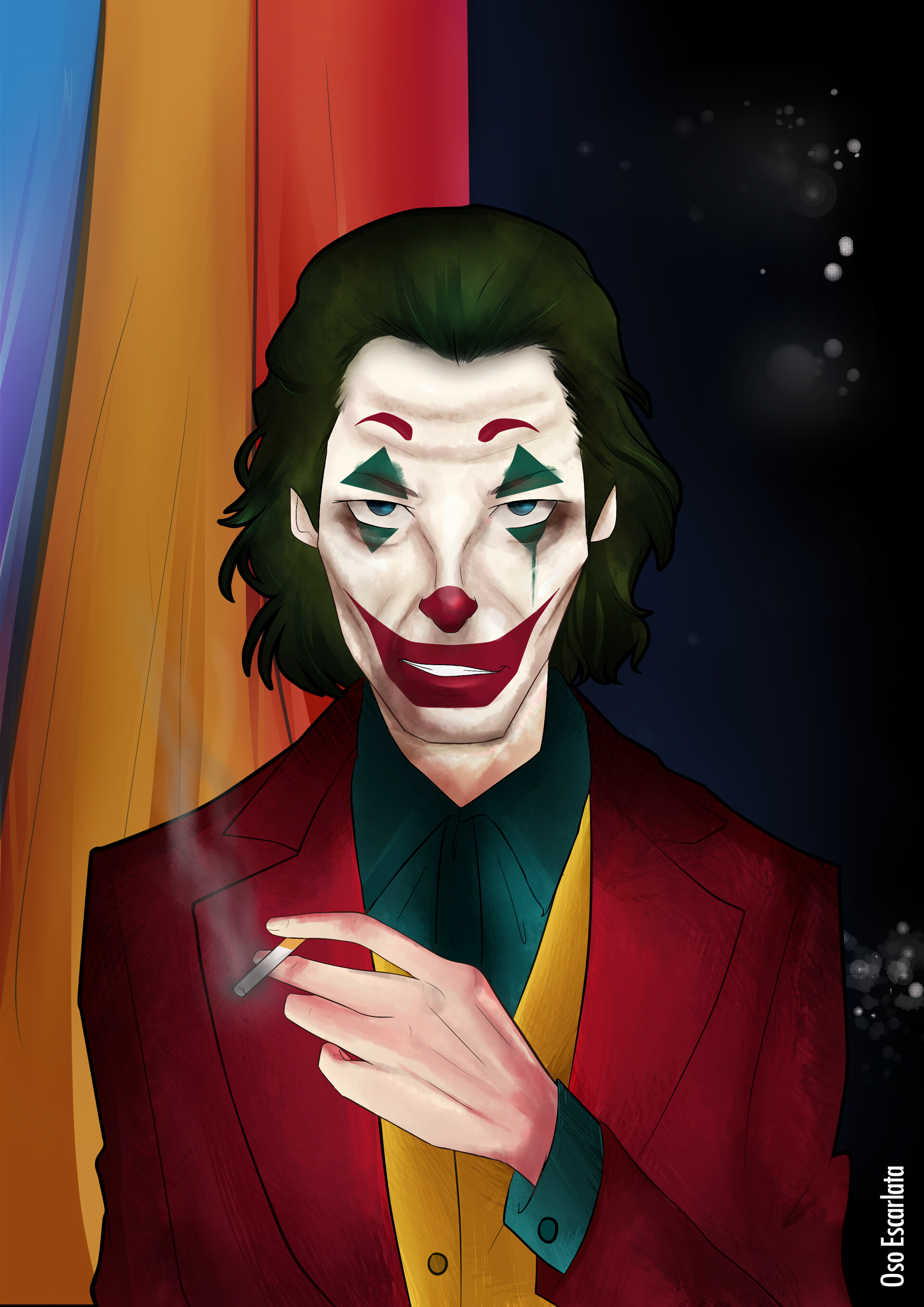 ArtStation - Put On a Happy Face-Joker