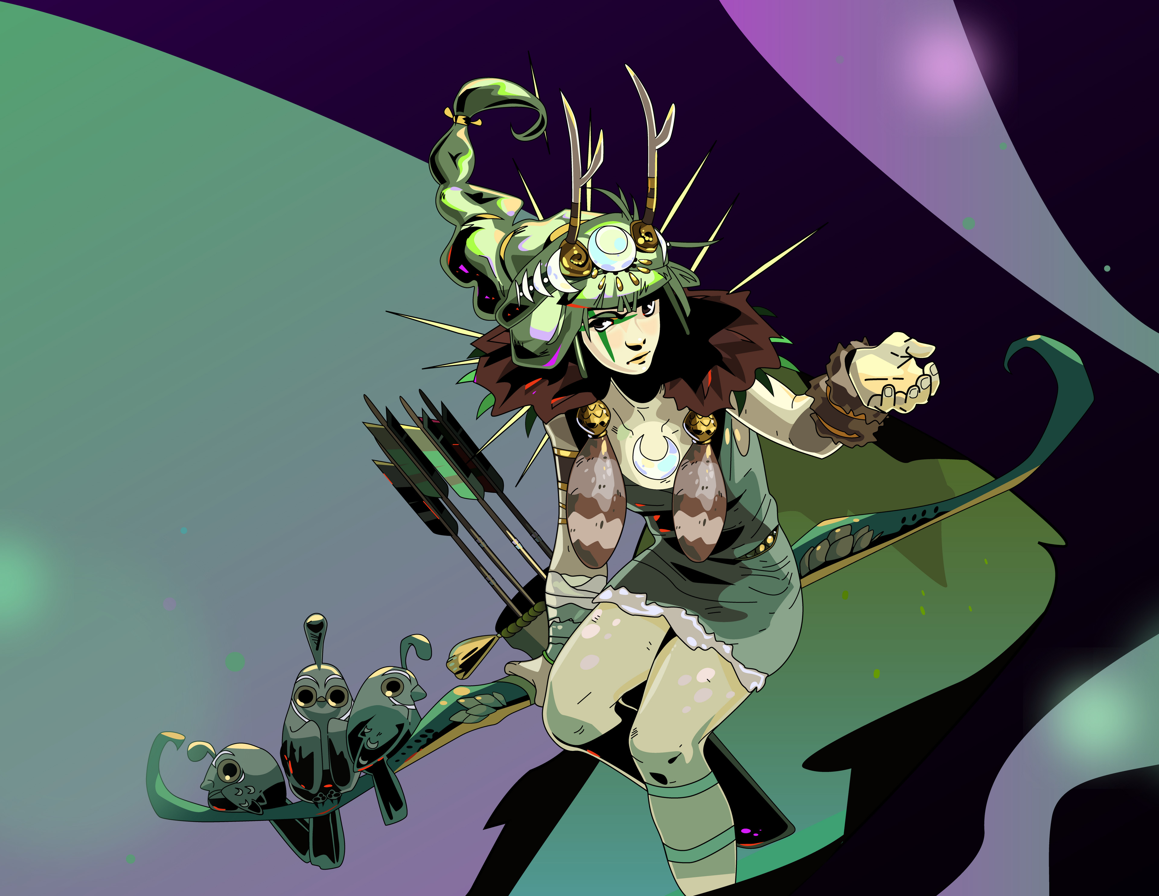 Artstation Artemis Kalina Stoicheva Hades smartly lets you pick which bonus you want to fight for as you clash through the underworld it's a bit of an olympian faux pas to mix up artemis's symbol for athena's, or poseidon's symbol with. artstation artemis kalina stoicheva