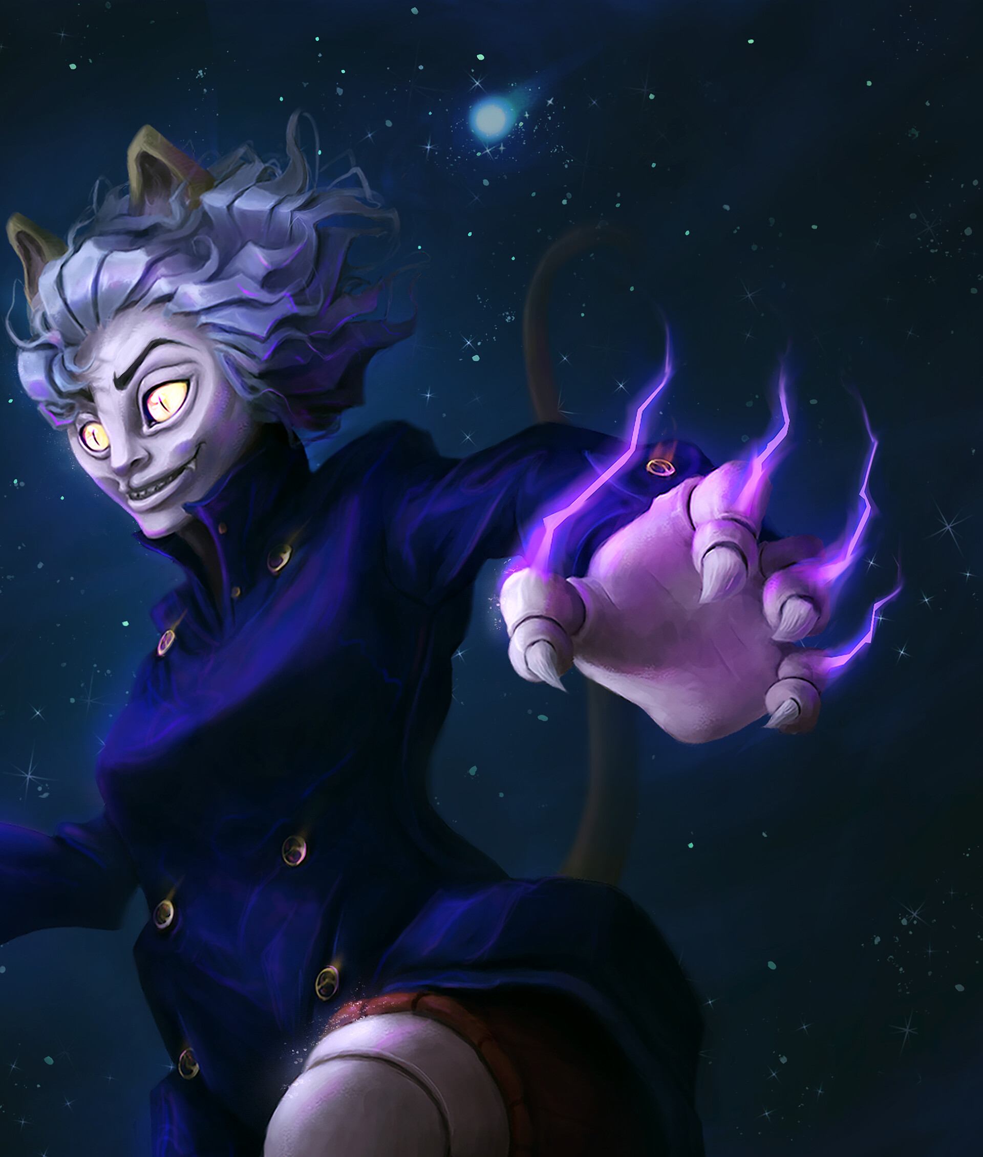 Artstation Neferpitou Hxh Fanart Lucas Gomes Lukesilvart