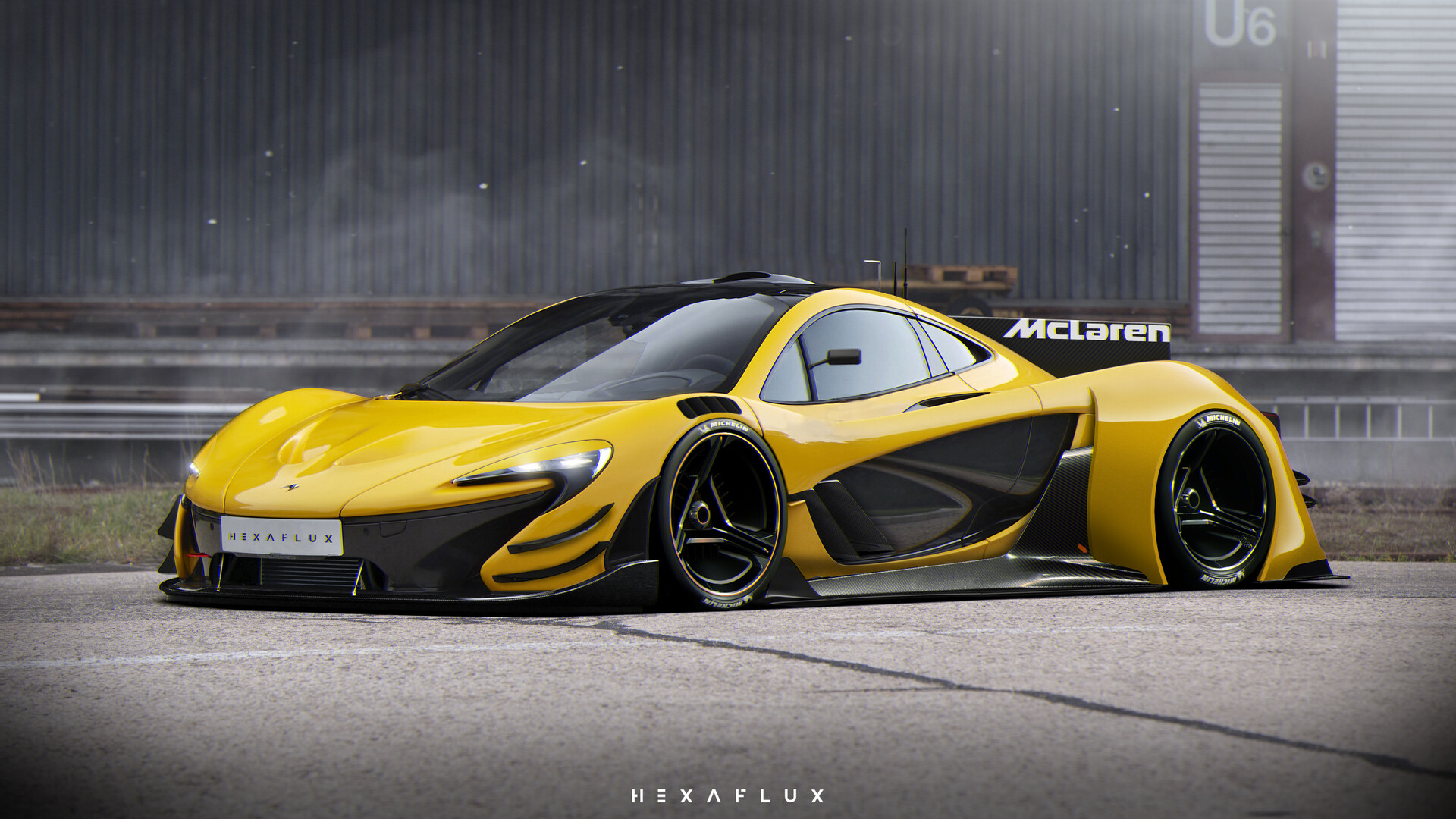 hexaflux - McLaren P1-X