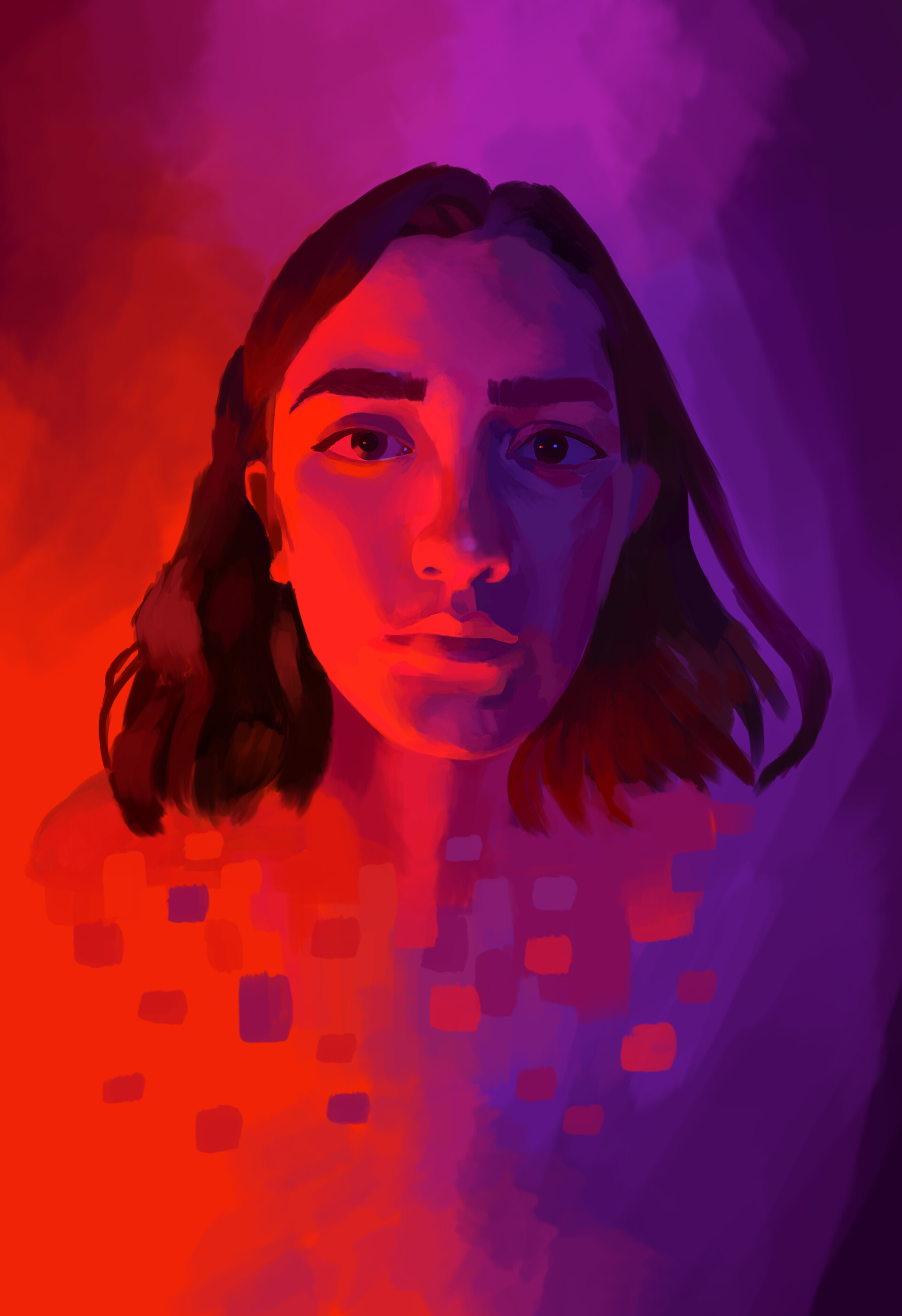 Jean Gannett Self Portrait